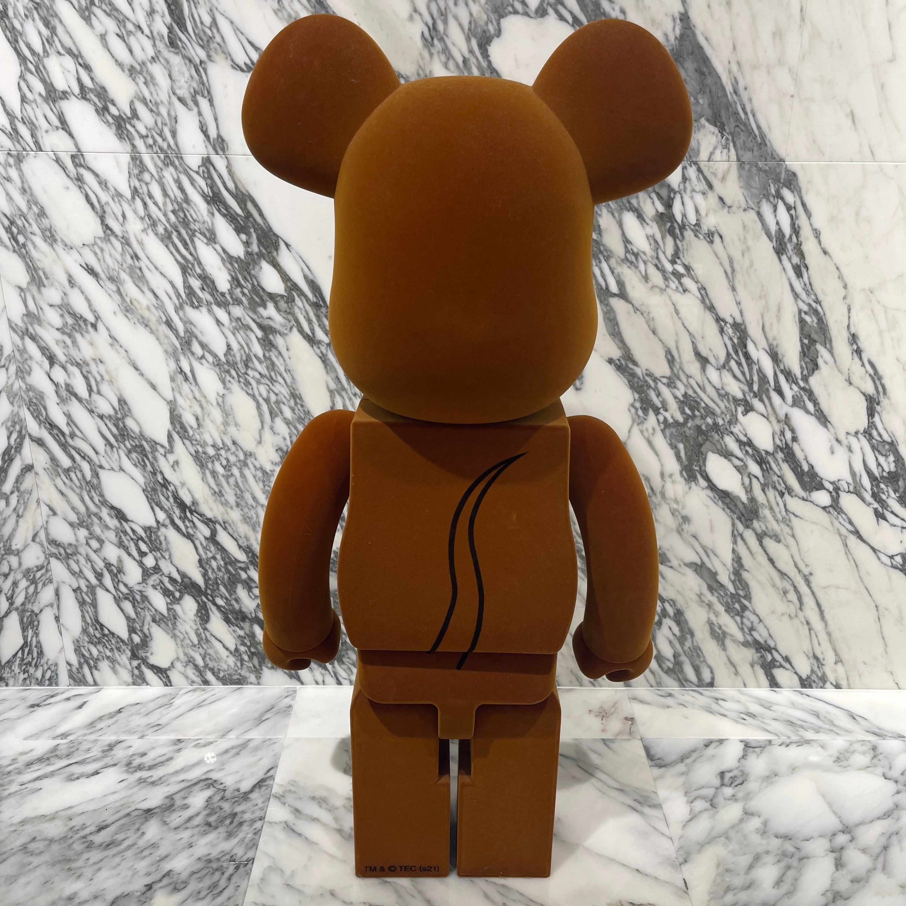 MEDICOM TOY 2020SS BE@RBRICK Tom And Jerry Flocked Jerry 1000％ 1000JERRY メディコムトイ ベアブリック トムとジェリー フロックド ジェリー 1000%