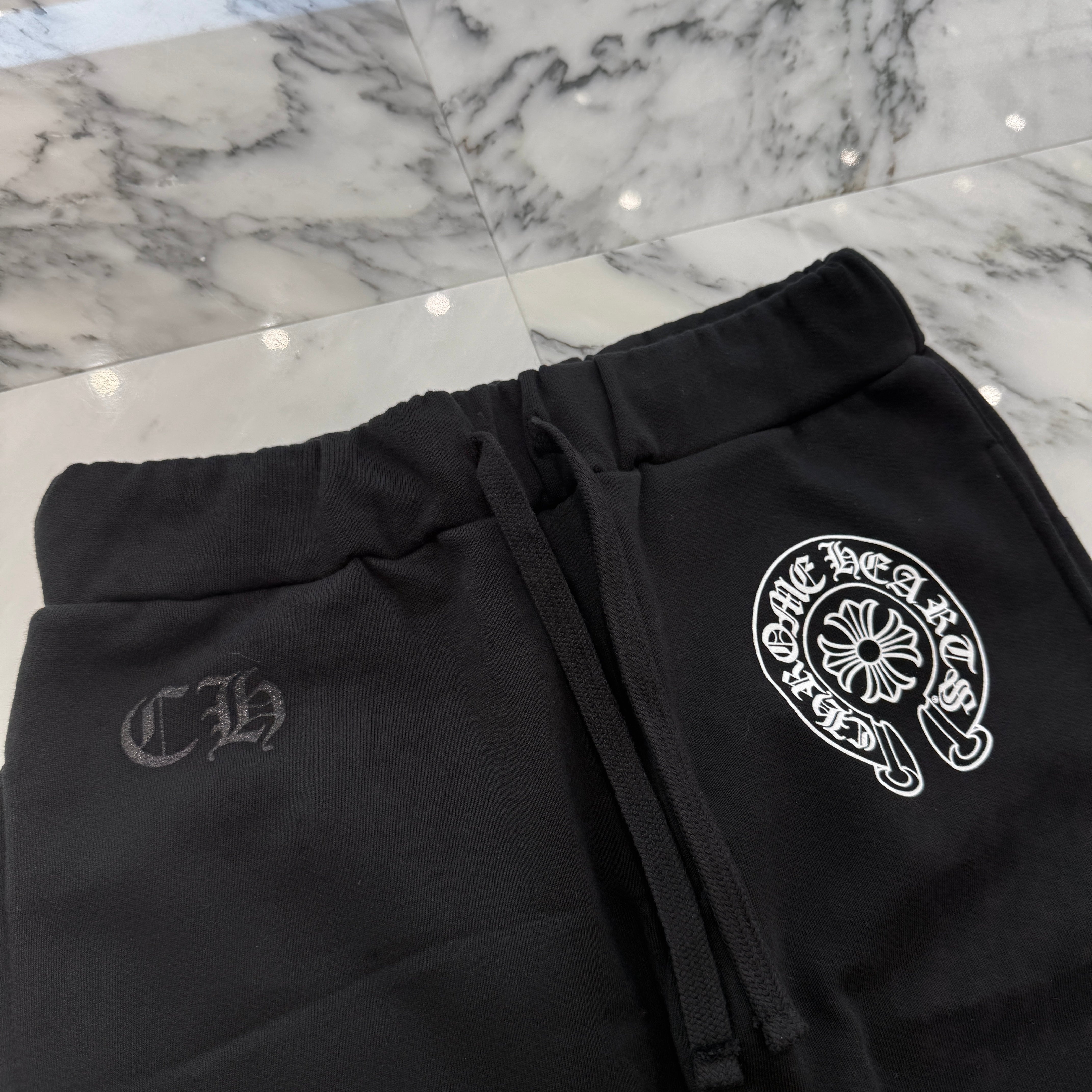 CHROME HEARTS Horseshoe Side Logo Sweat Long Pants Size M クロムハーツ ホースシュー サイドロゴ スウェットロングパンツ サイズM