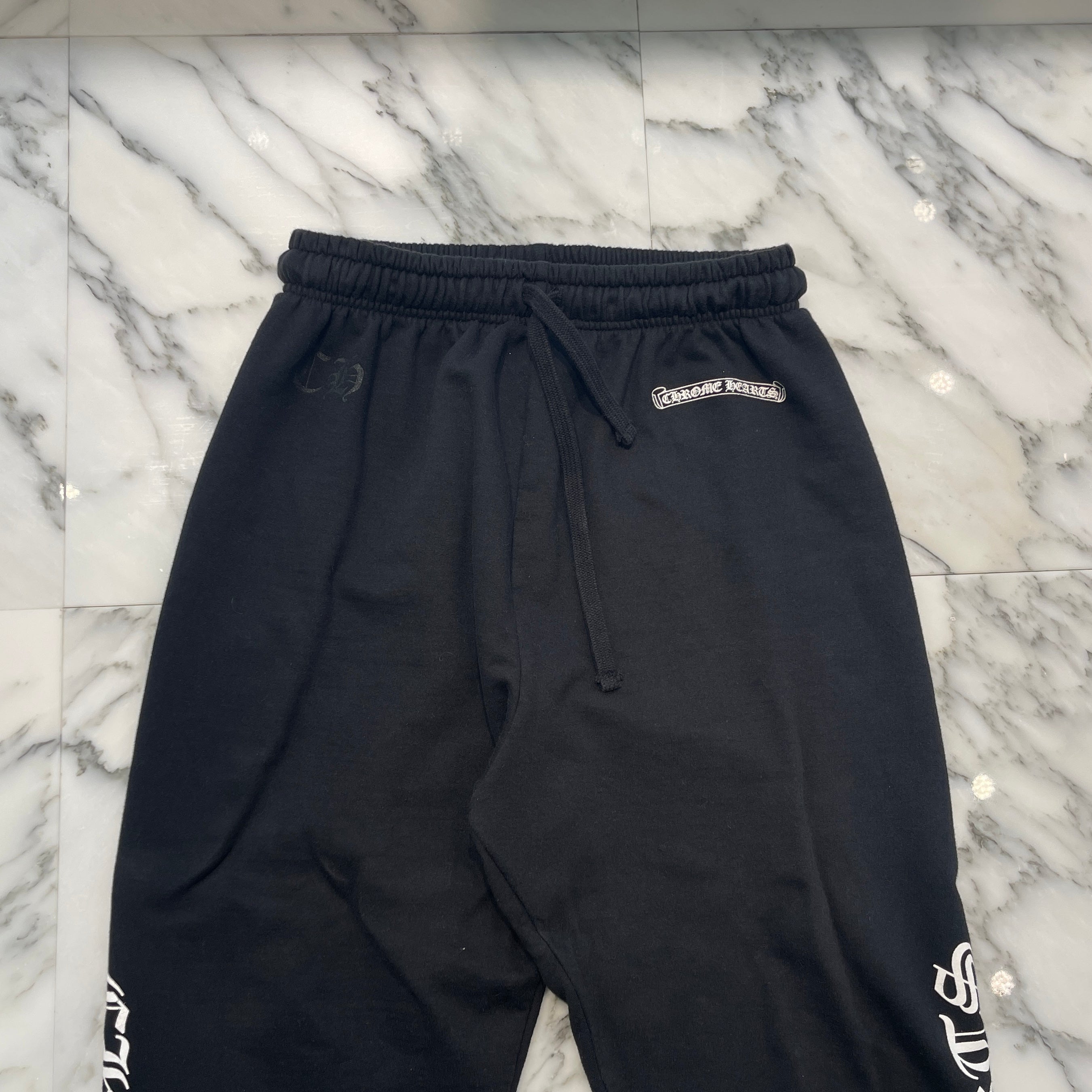 CHROME HEARTS Scroll Label Side Logo Sweat Long Pants Size S クロムハーツ スクロールラベル サイドロゴ スウェットロングパンツ サイズS
