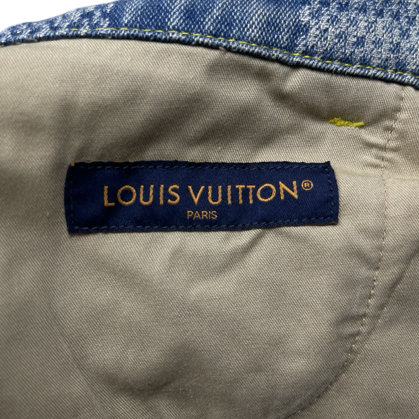 LOUIS VUITTON 2024AW Damier Bootcut Denim Pants 1AFI15 Size 29