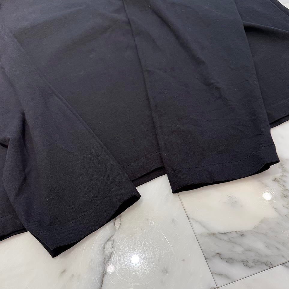 CHROME HEARTS Y NOT Vertical Logo Embroidery Long Sleeve Tee Size XXL クロムハーツ ワイノット ヴァーティカルロゴ刺繍 ロングスリーブTシャツ サイズXXL