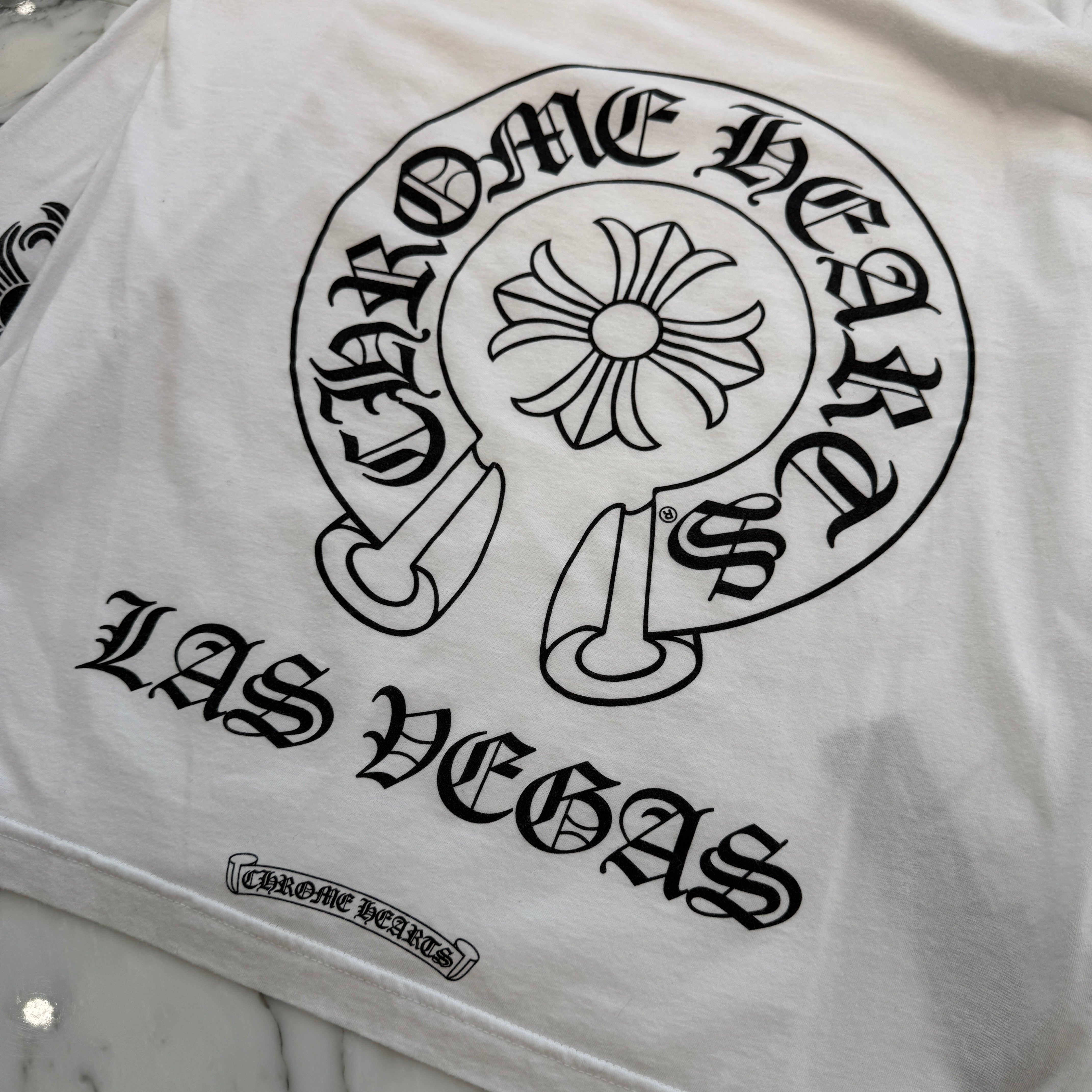 CHROME HEARTS Las Vegas Limited Horseshoe Long Sleeve Tee Size L クロムハーツ ラスベガス限定 ホースシュー ロングスリーブ Tシャツ サイズL
