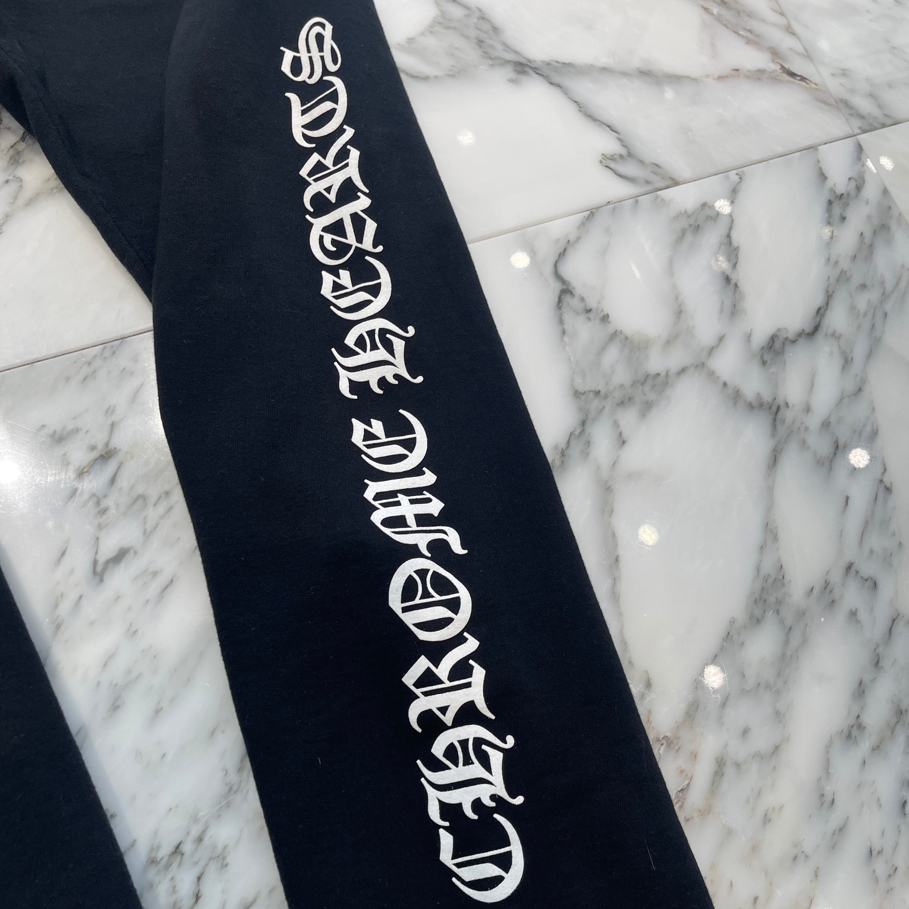 CHROME HEARTS Scroll Label Side Logo Sweat Long Pants Size S クロムハーツ スクロールラベル サイドロゴ スウェットロングパンツ サイズS