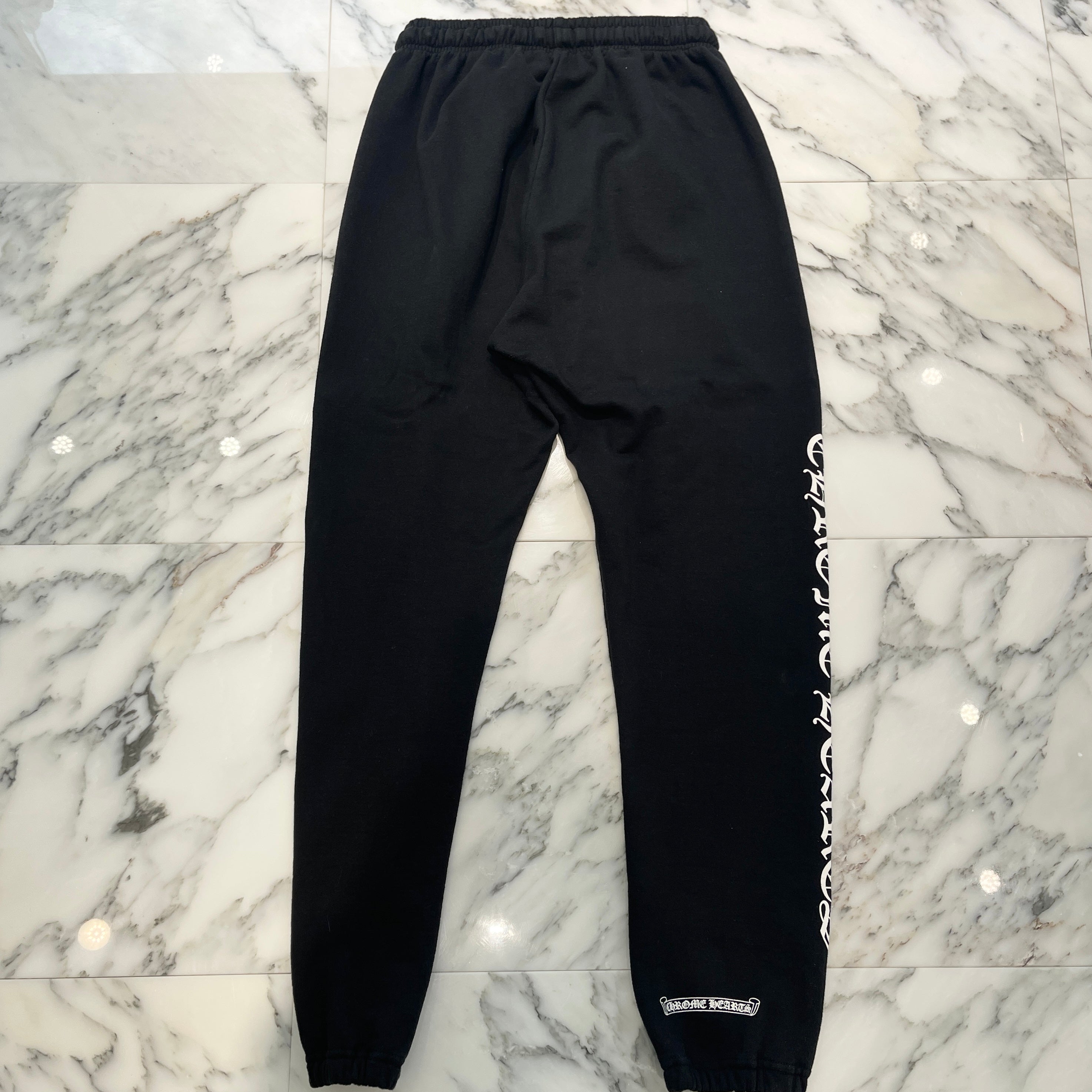 CHROME HEARTS Scroll Label Side Logo Sweat Long Pants Size M クロムハーツ スクロールラベル サイドロゴ スウェットロングパンツ サイズM