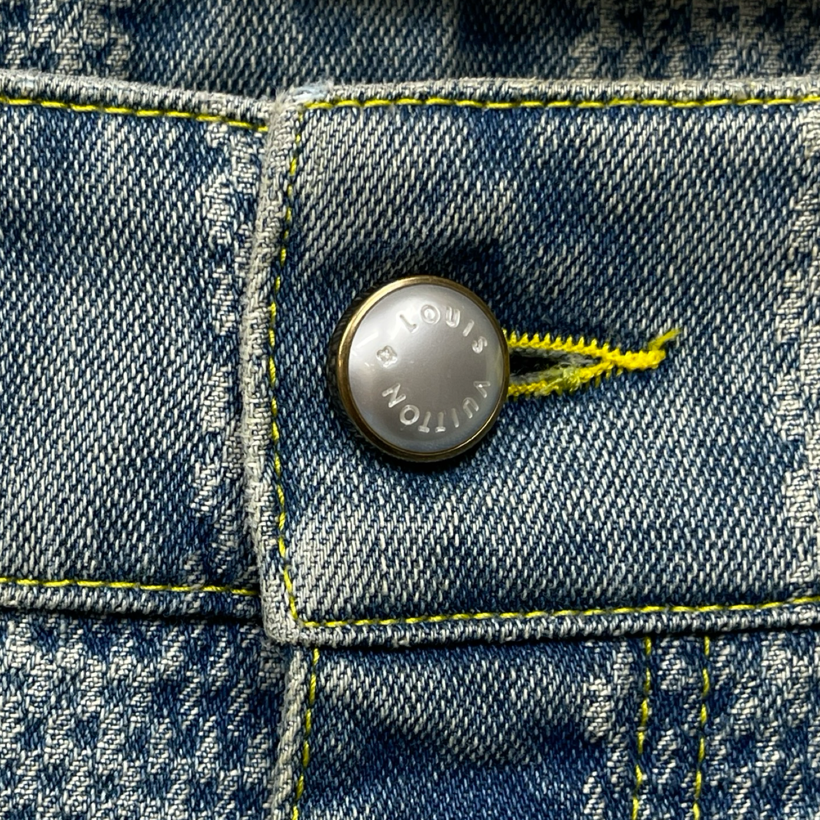 LOUIS VUITTON 2024AW Damier Bootcut Denim Pants 1AFI15 Size 29