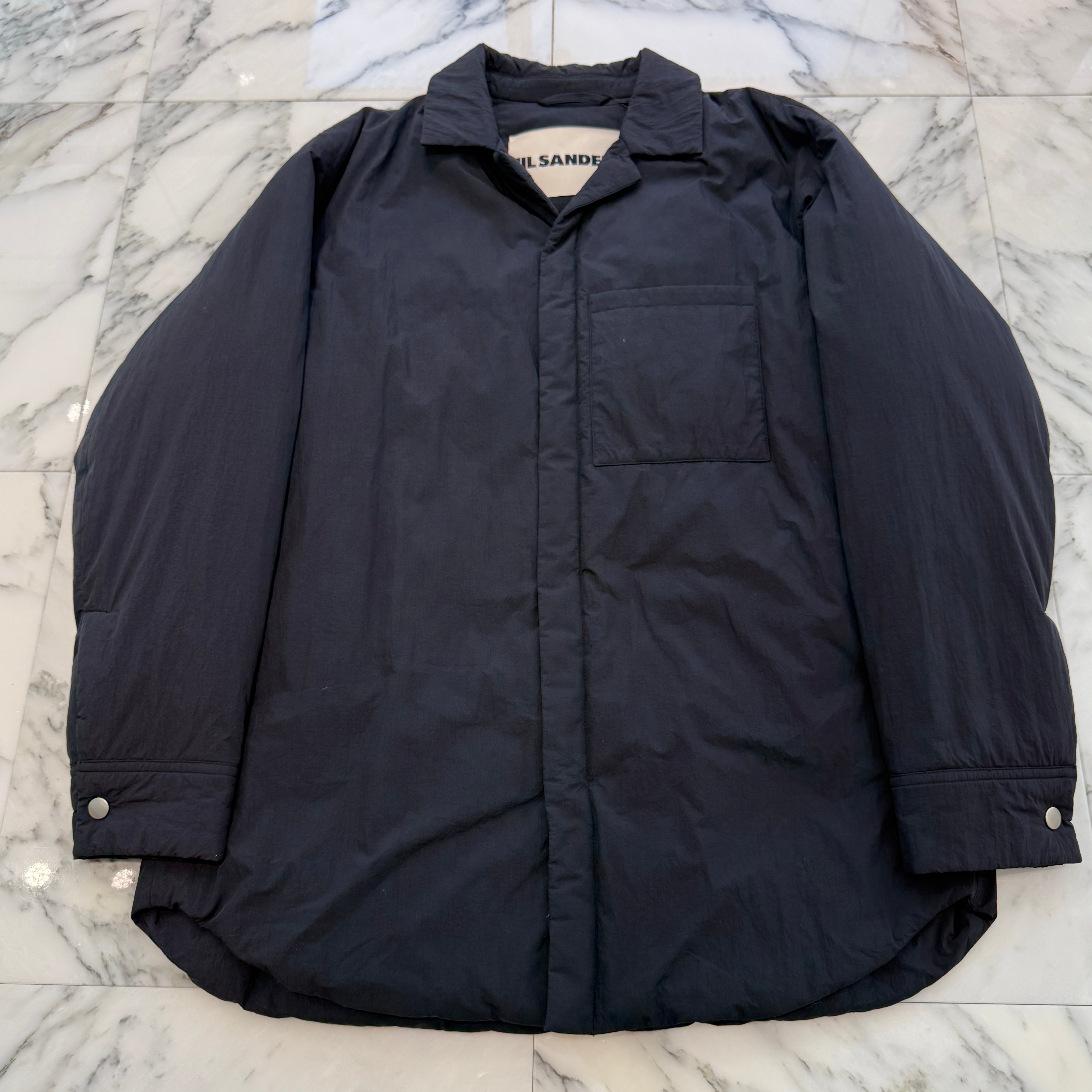 JIL SANDER Recycled Nylon Down Jacket JPUR440494MR46150002 Size 44 ジルサンダー リサイクルナイロン ダウンジャケット サイズ44