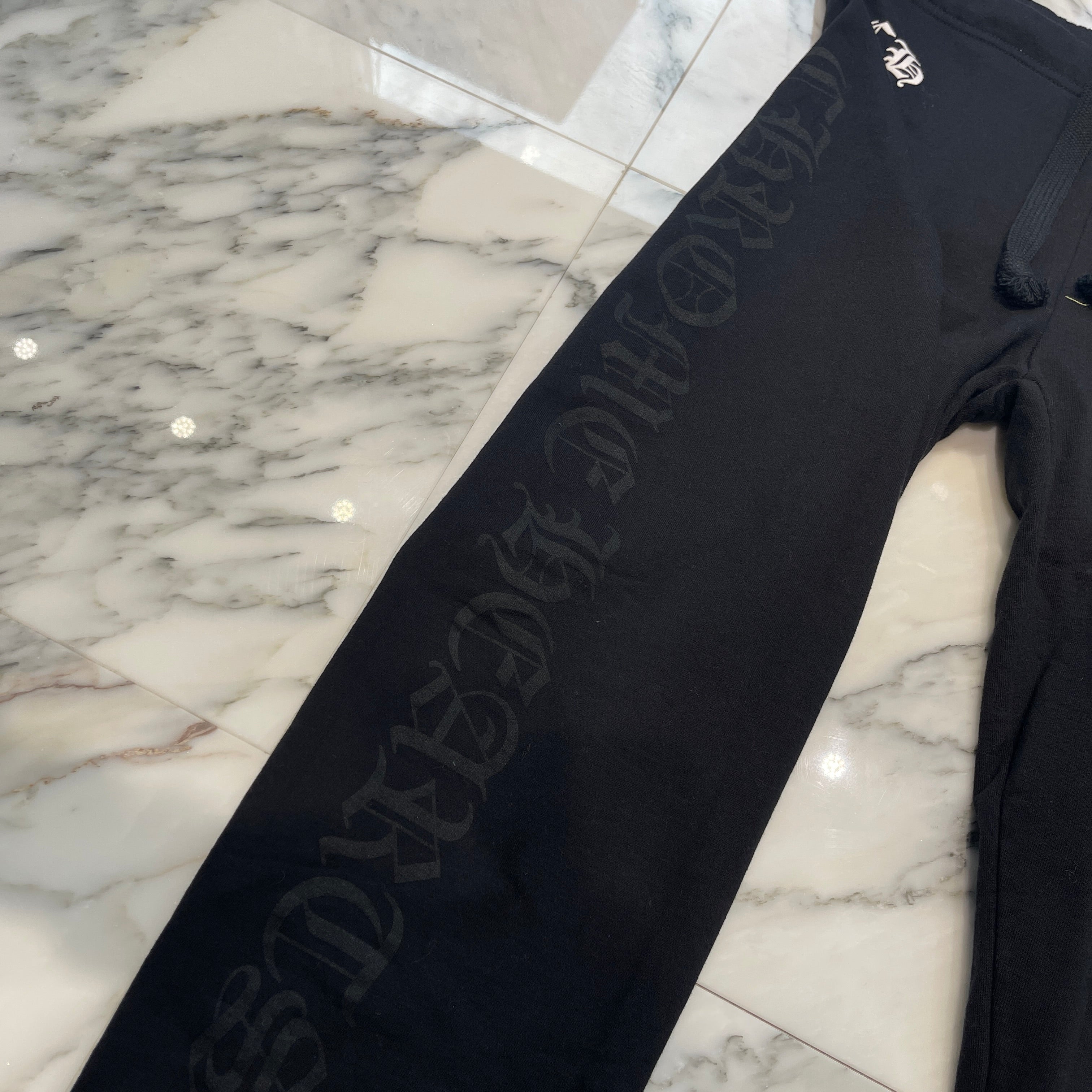 CHROME HEARTS Dagger Print Side Logo Sweat Long Pants Size M クロムハーツ ダガープリント サイドロゴ スウェットロングパンツ サイズM