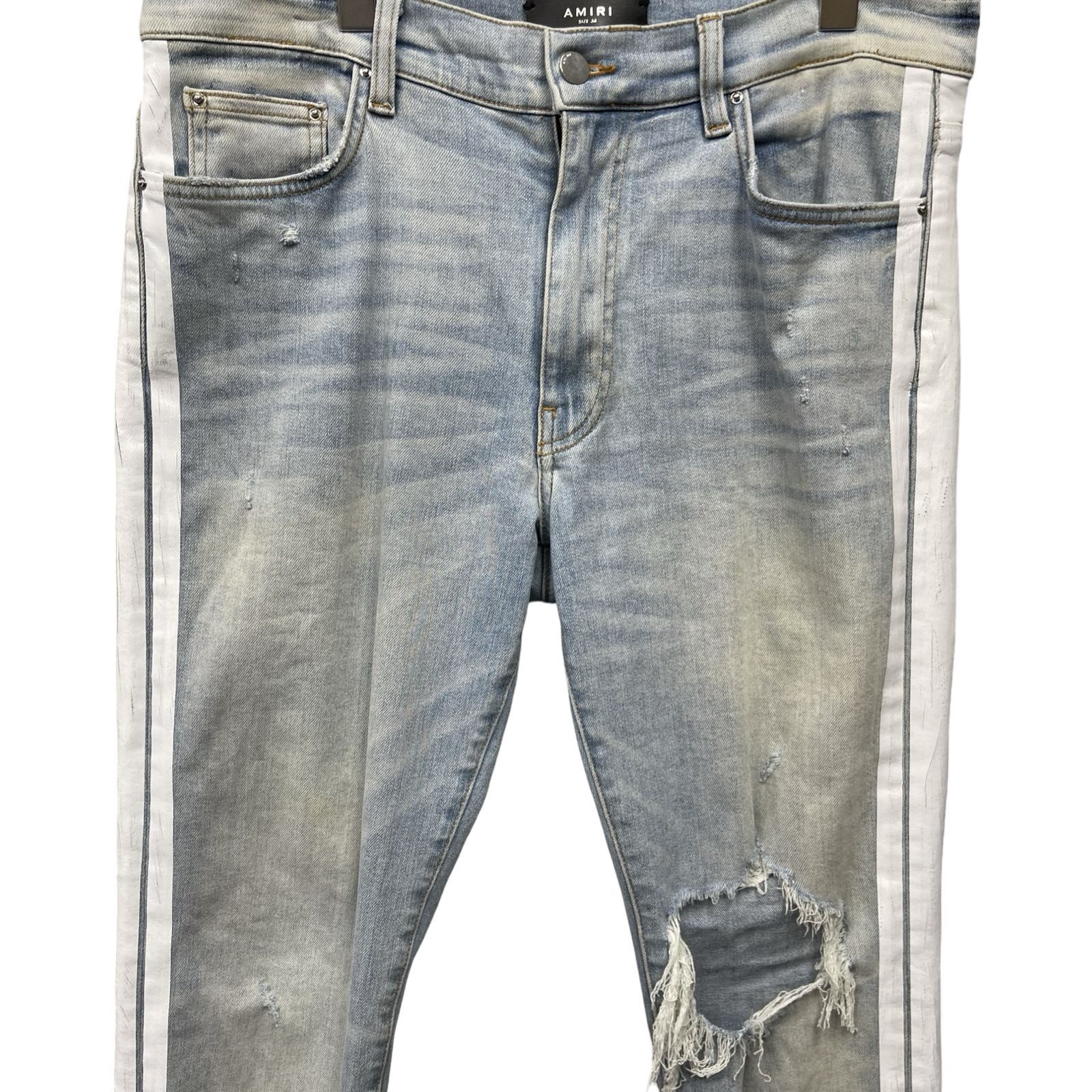 AMIRI Sideline Crush Skinny Jeans Size 34