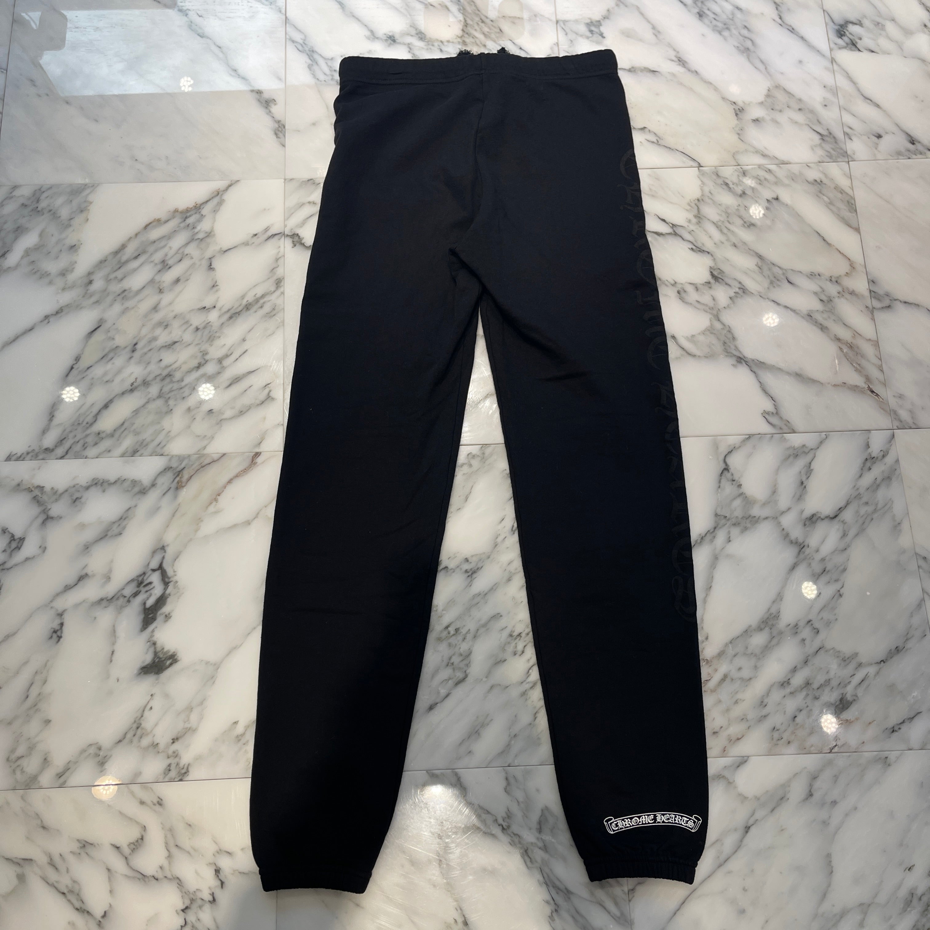 CHROME HEARTS Dagger Print Side Logo Sweat Long Pants Size M クロムハーツ ダガープリント サイドロゴ スウェットロングパンツ サイズM