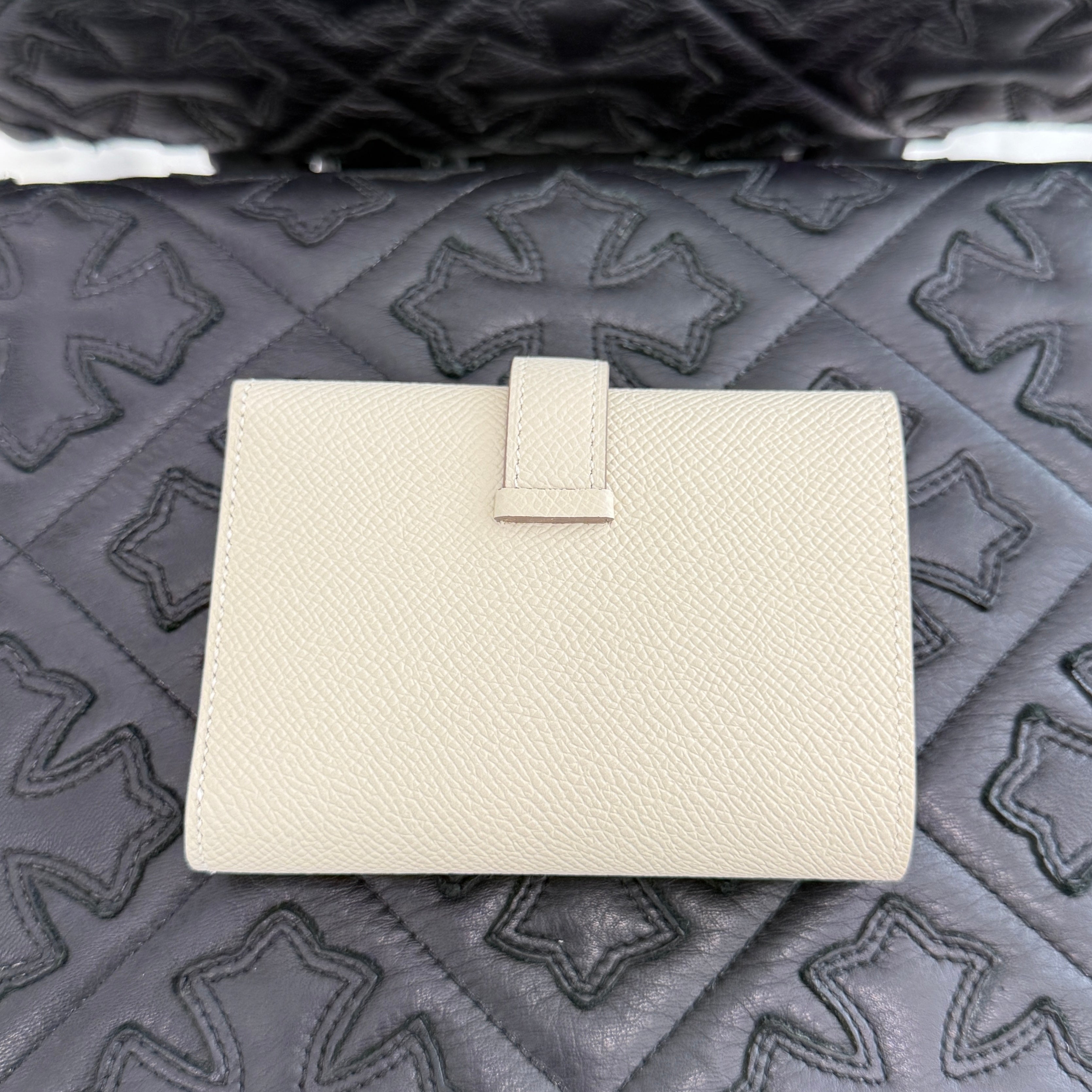 HERMES Bearn Combine Verso Wallet "Craie × Gold" W刻印 エルメス ベアン コンビネ ヴェルソ ウォレット "クレ×ゴールド" W刻印