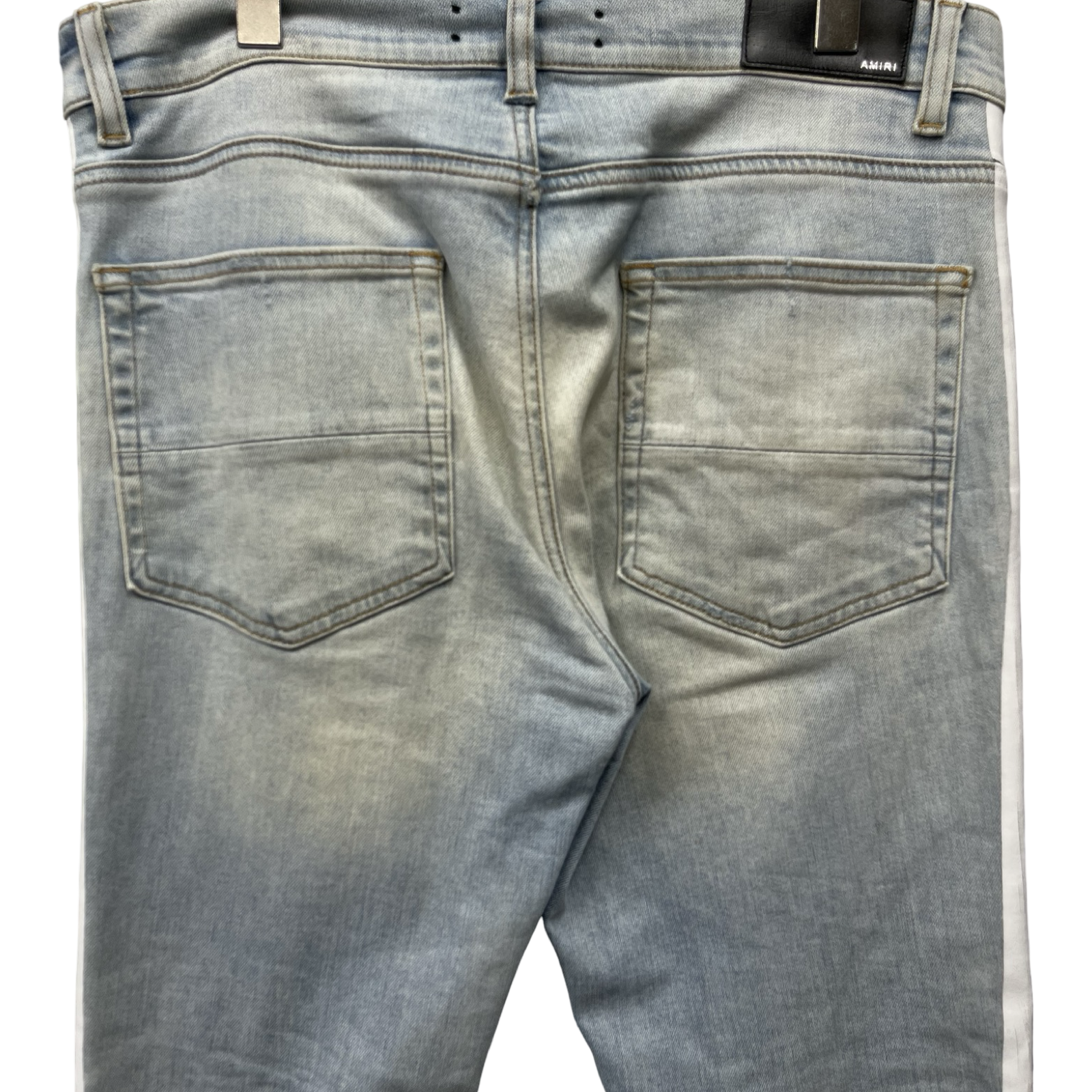 AMIRI Sideline Crush Skinny Jeans Size 34
