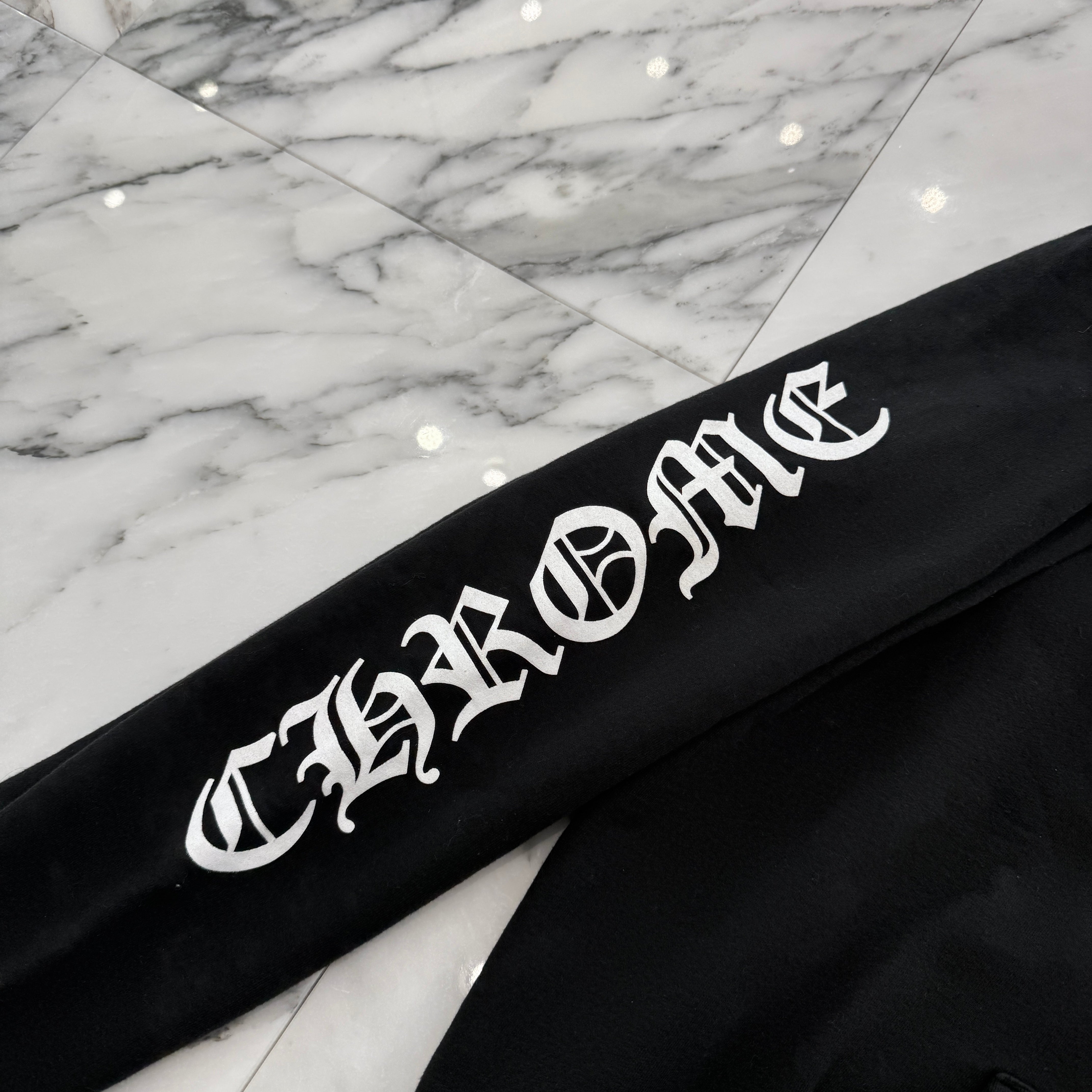 CHROME HEARTS 1988 Vertical Logo Pullover Hoodie Size XL クロムハーツ 1988 ヴァーティカルロゴ プルオーバーフーディー サイズXL