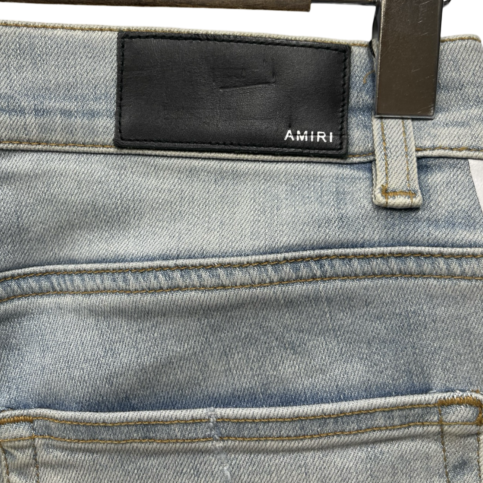 AMIRI Sideline Crush Skinny Jeans Size 34