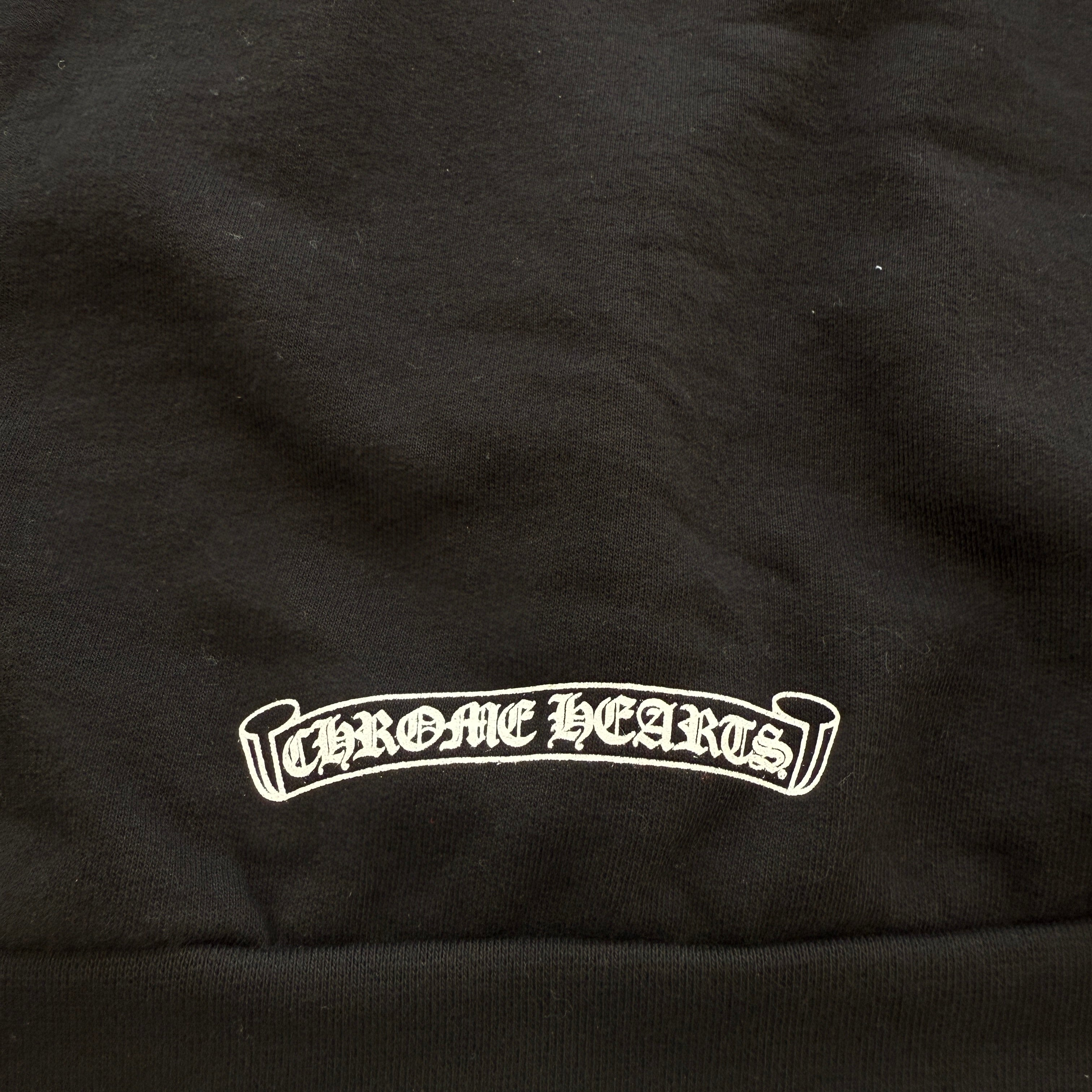 CHROME HEARTS 1988 Vertical Logo Pullover Hoodie Size XL クロムハーツ 1988 ヴァーティカルロゴ プルオーバーフーディー サイズXL