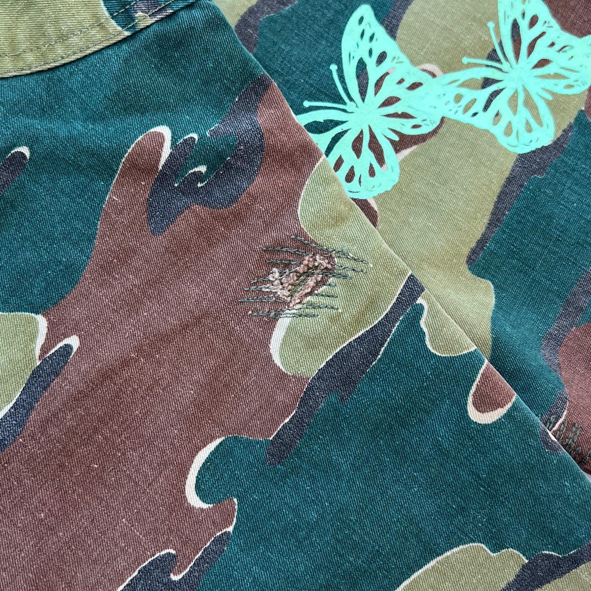 ABOUT DREAMS Butterfly Camouflage Cargo Pants Size 50 アバウトドリームズ バタフライ カモフラージュ カーゴパンツ サイズ50