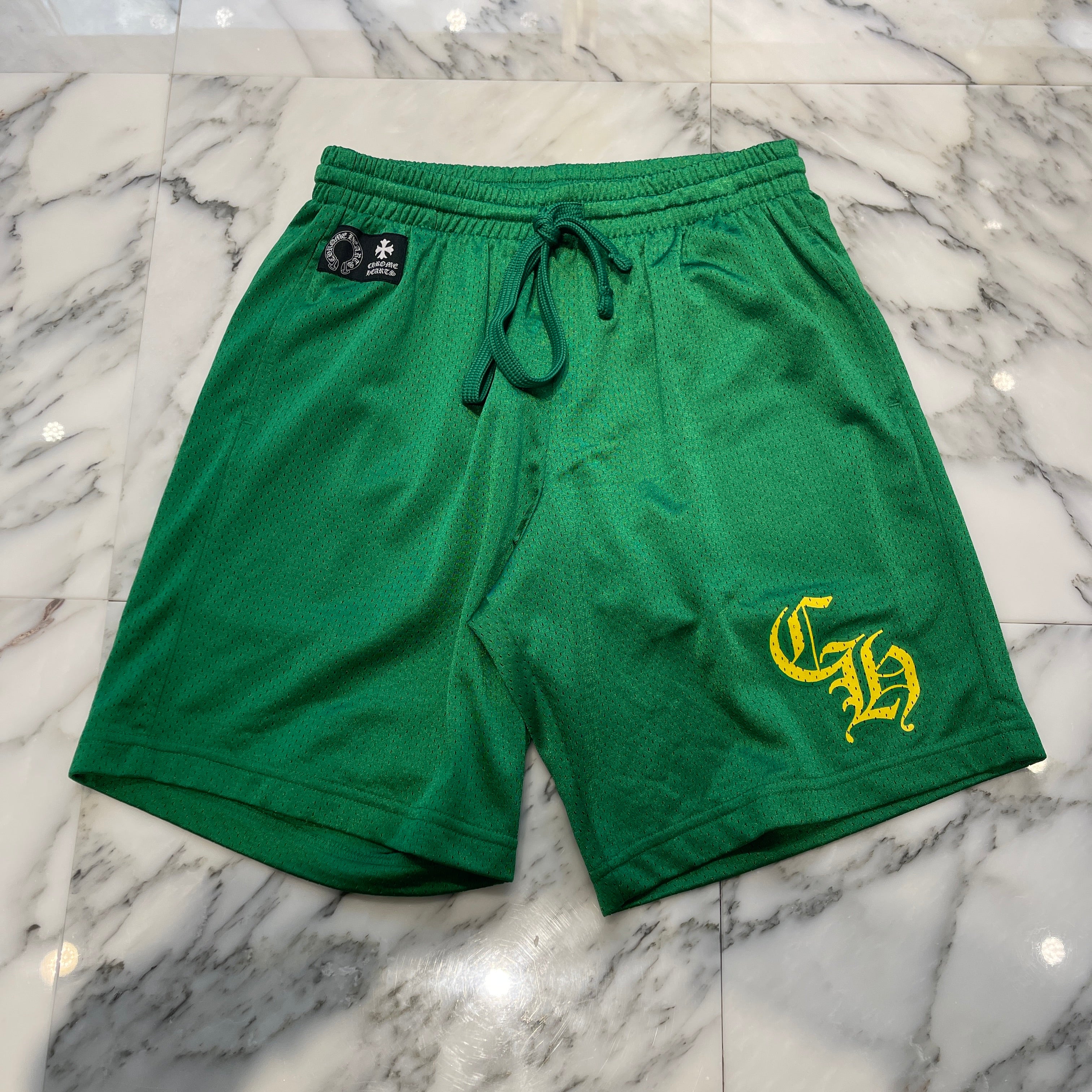 CHROME HEARTS Mesh Varsity Shorts Size L クロムハ―ツ メッシュ ヴァーシティー ショーツ サイズL