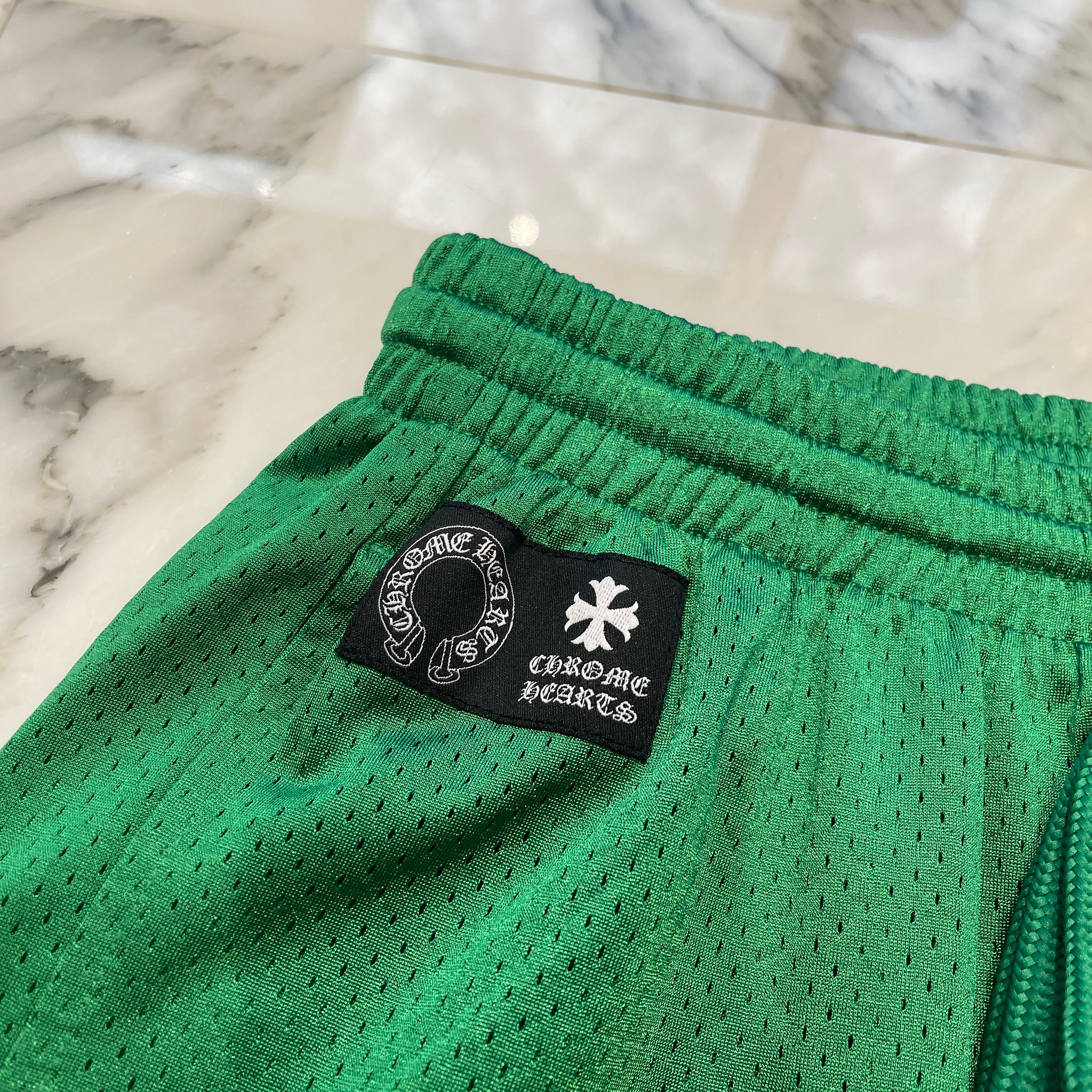 CHROME HEARTS Mesh Varsity Shorts Size M クロムハ―ツ メッシュ