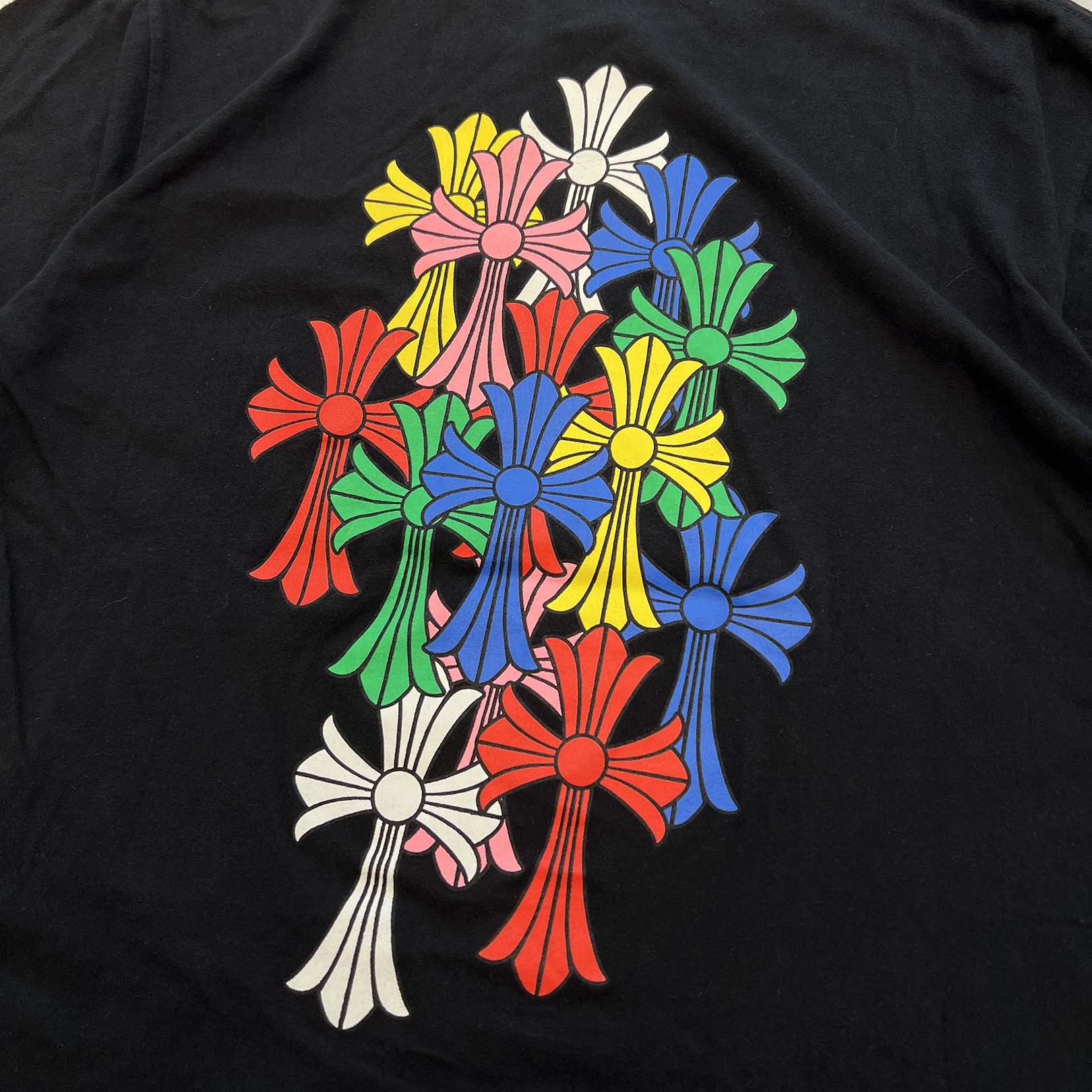 CHROME HEARTS 2021SS MLTCOL CEM CRS Tee Size XL クロムハーツ マルチカラー セメタリークロス Tシャツ サイズXL
