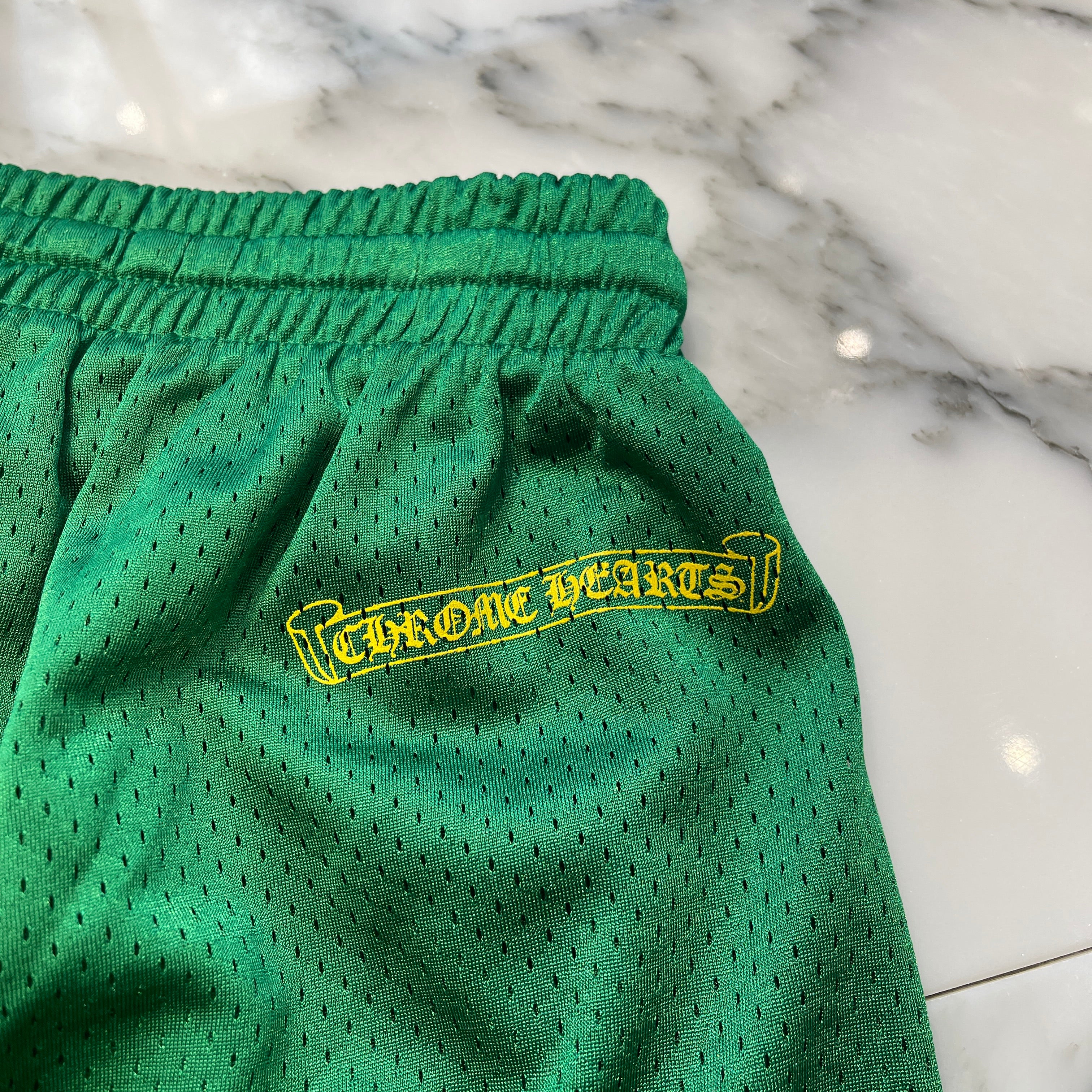 CHROME HEARTS Mesh Varsity Shorts Size M クロムハ―ツ メッシュ