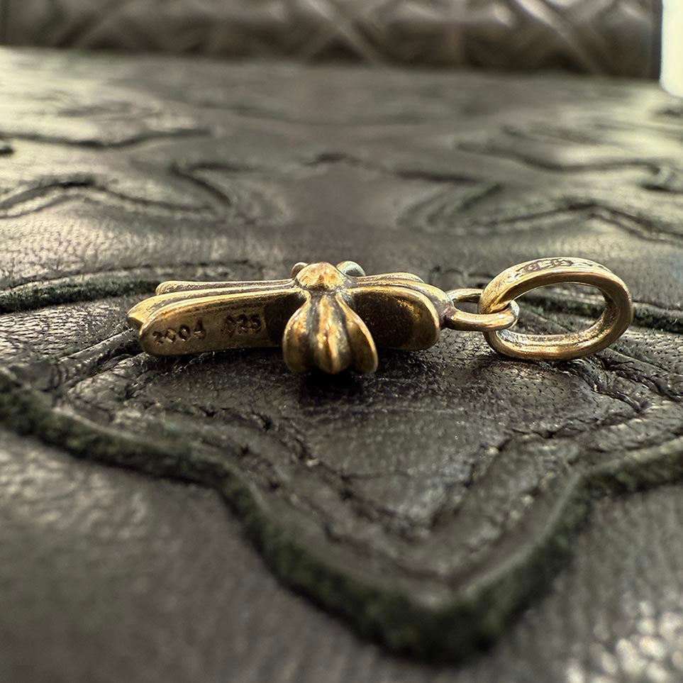 CHROME HEARTS Baby Fat Cross Pave Diamond Pendant Top クロムハーツ ベビーファット クロス パヴェダイヤモンド ペンダントトップ