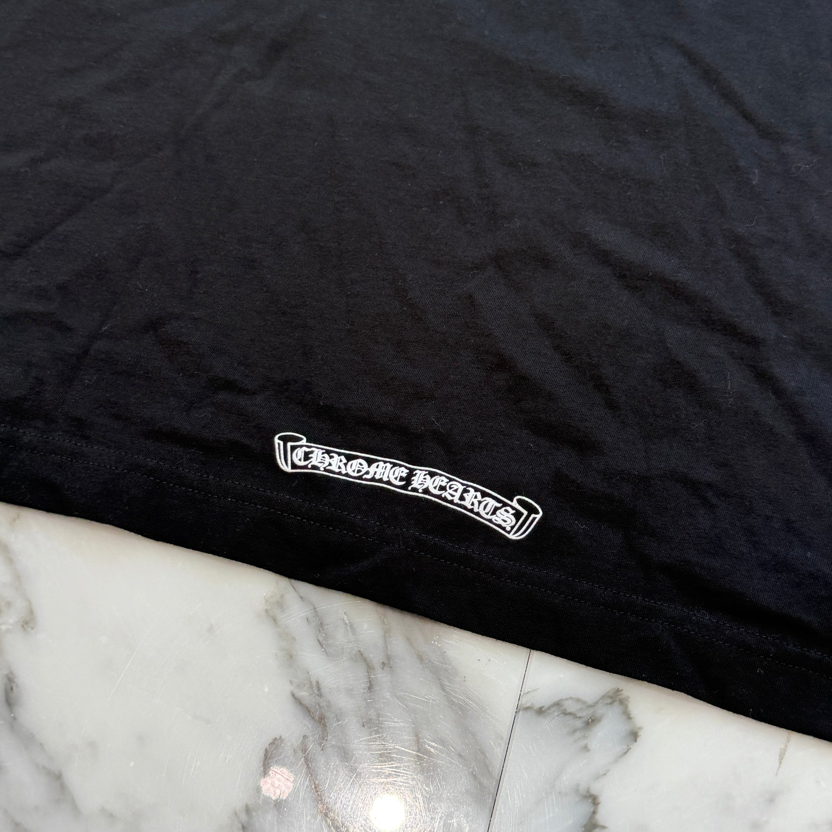 CHROME HEARTS Tokyo Limited Back Scroll Tee Size M クロムハーツ 東京限定 バックスクロール Tシャツ サイズM