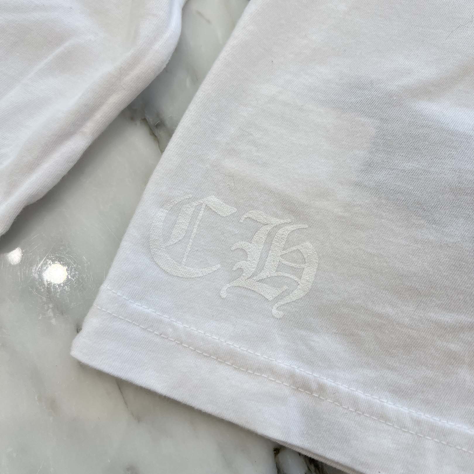 CHROME HEARTS "LOVE YOU" Neck Logo Long Sleeve Tee Size L クロムハーツ ラブユー ネックロゴ  ロングスリーブTシャツ サイズL