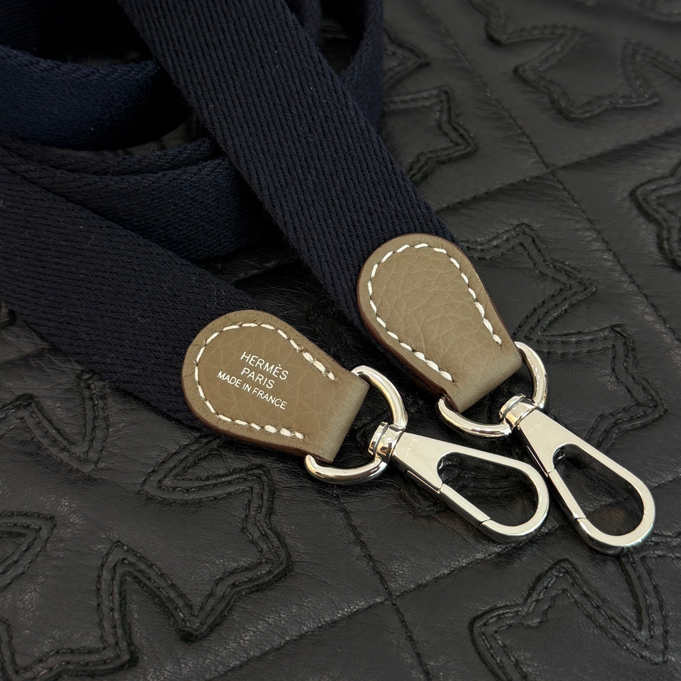 HERMES Evelyn Amazon TPM "Etoupe" W刻印 エルメス エブリン アマゾン TPM "エトゥープ" レザーショルダーバッグ W刻印