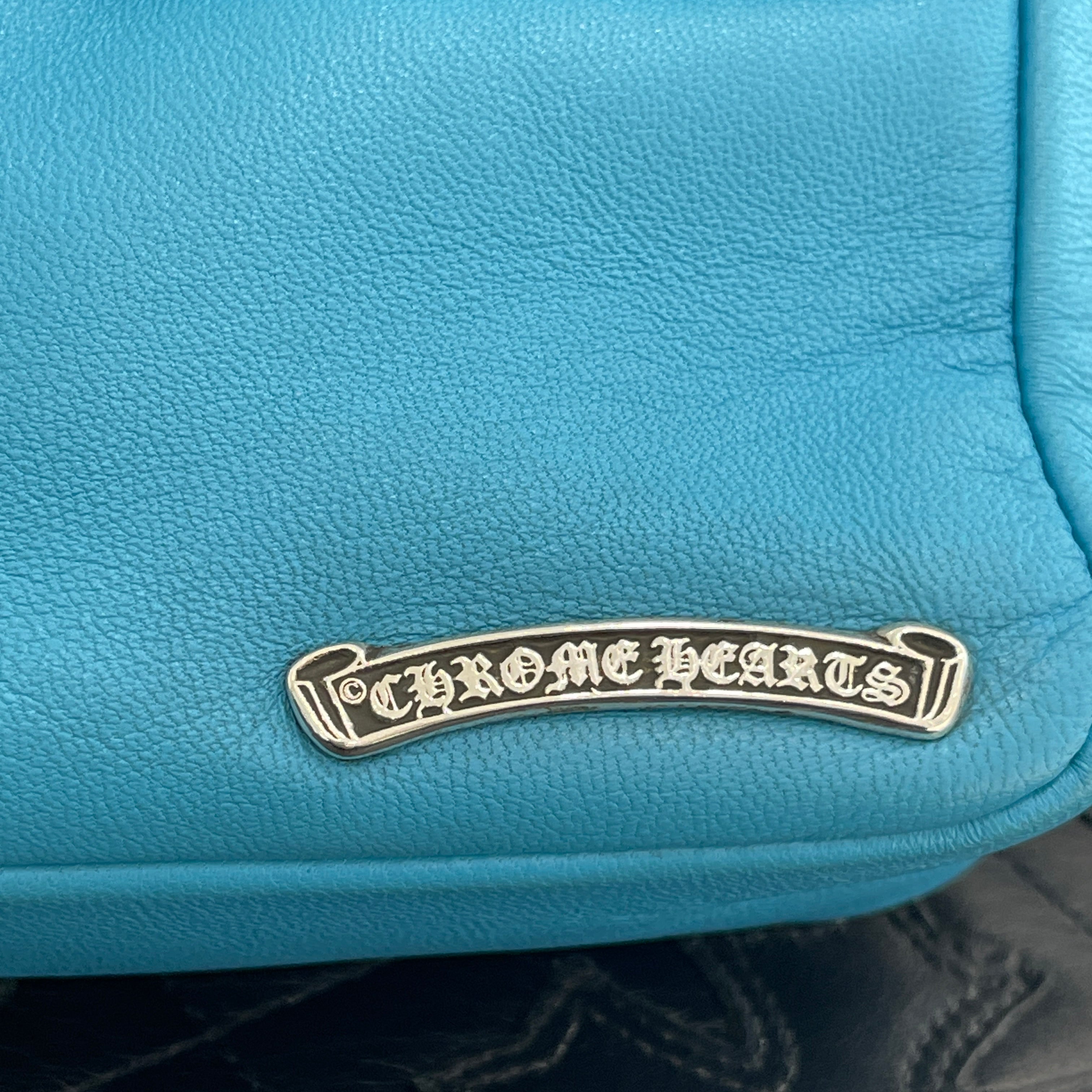 CHROME HEARTS HOT POT CH Plus Cross Ball Leather Shoulder Bag クロムハーツ ホットポット CHプラス クロスボール レザーショルダーバッグ