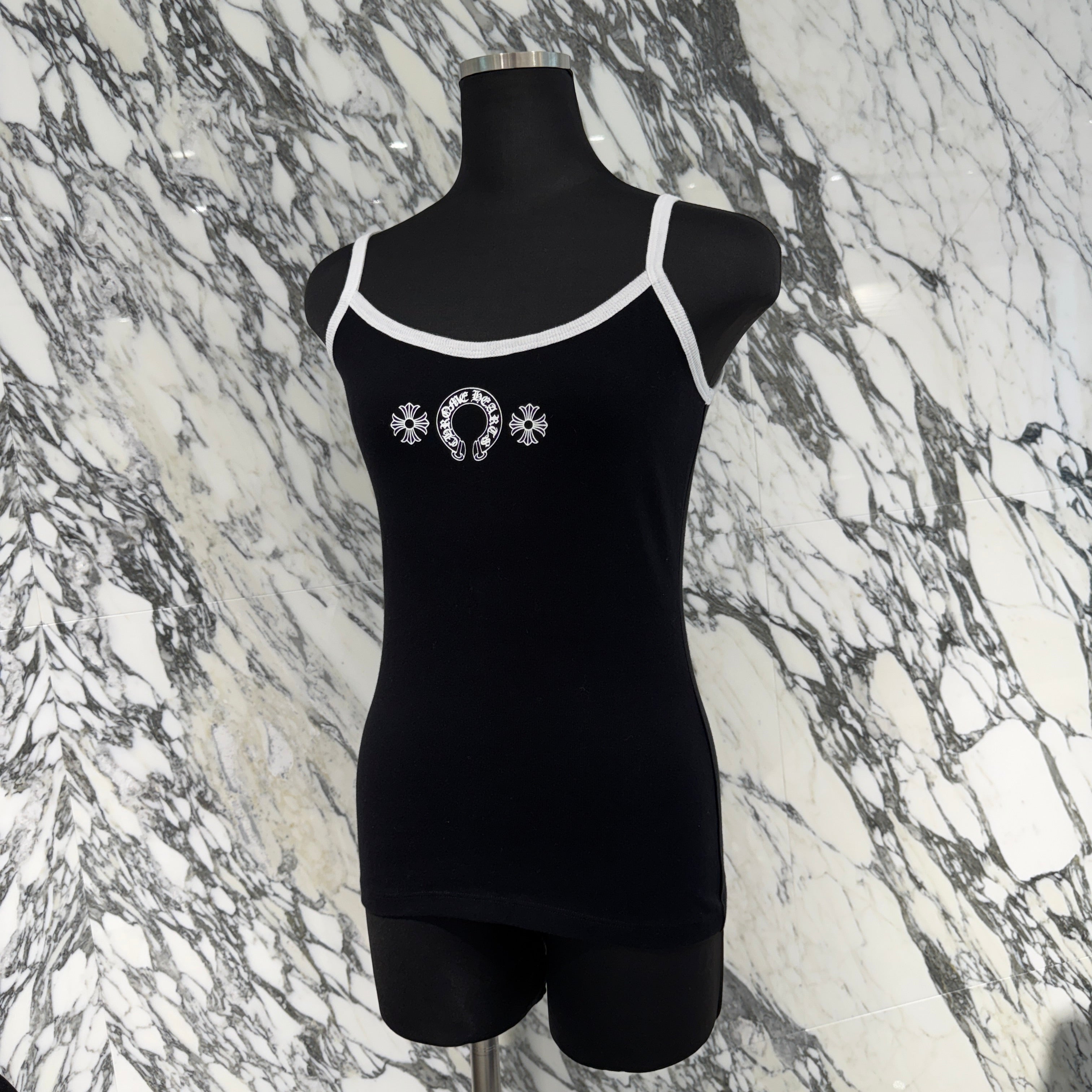 CHROME HEARTS Horseshoe Camisole Top Size S クロムハーツ ホースシュー キャミソールトップ サイズS