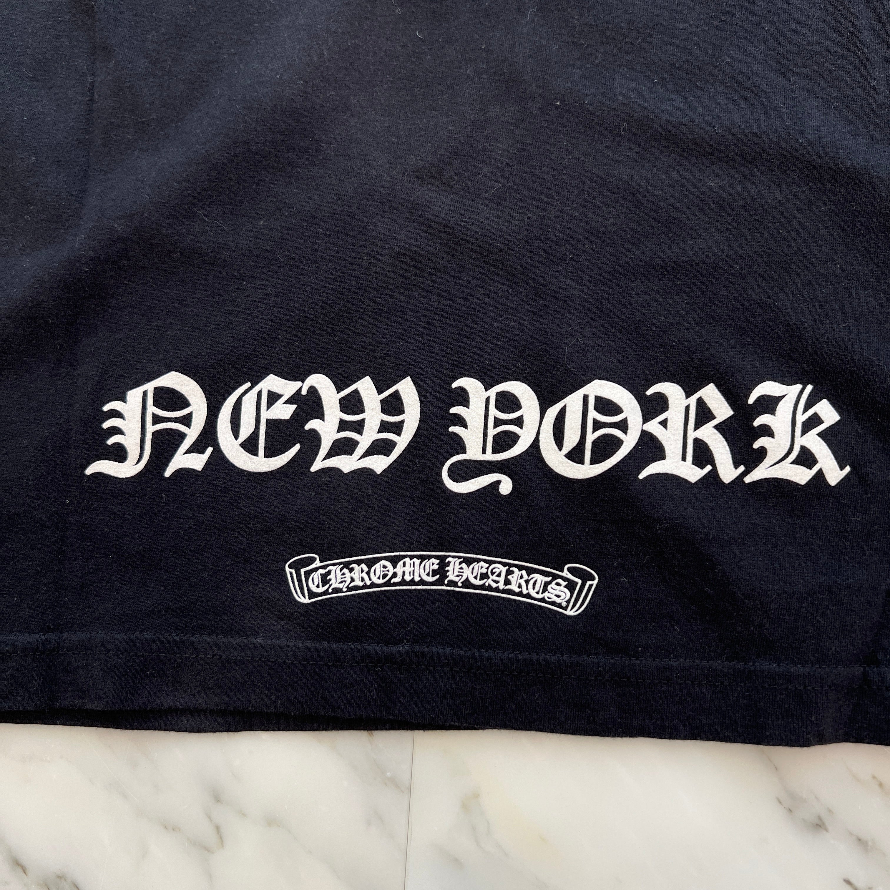 CHROME HEARTS NEW YORK Limited Horseshoe Long Sleeve Tee Size M クロムハーツ ニューヨーク限定 ホースシュー ロングスリーブTシャツ サイズM