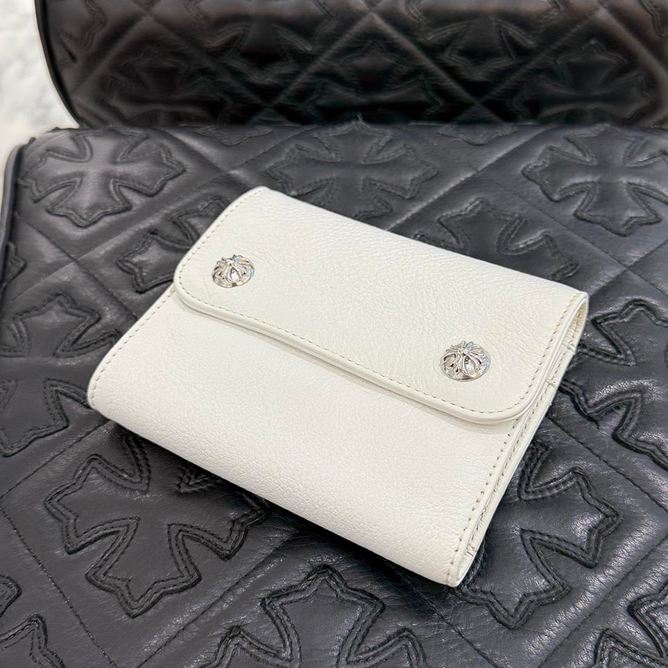 CHROME HEARTS Wave Mini Cross Ball Wallet クロムハーツ ウェイブ