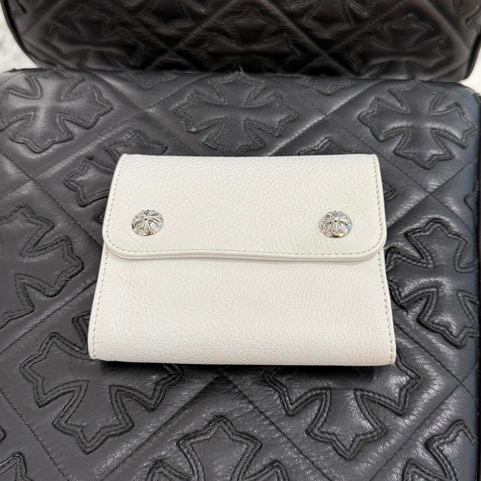 CHROME HEARTS Wave Mini Cross Ball Wallet クロムハーツ ウェイブ