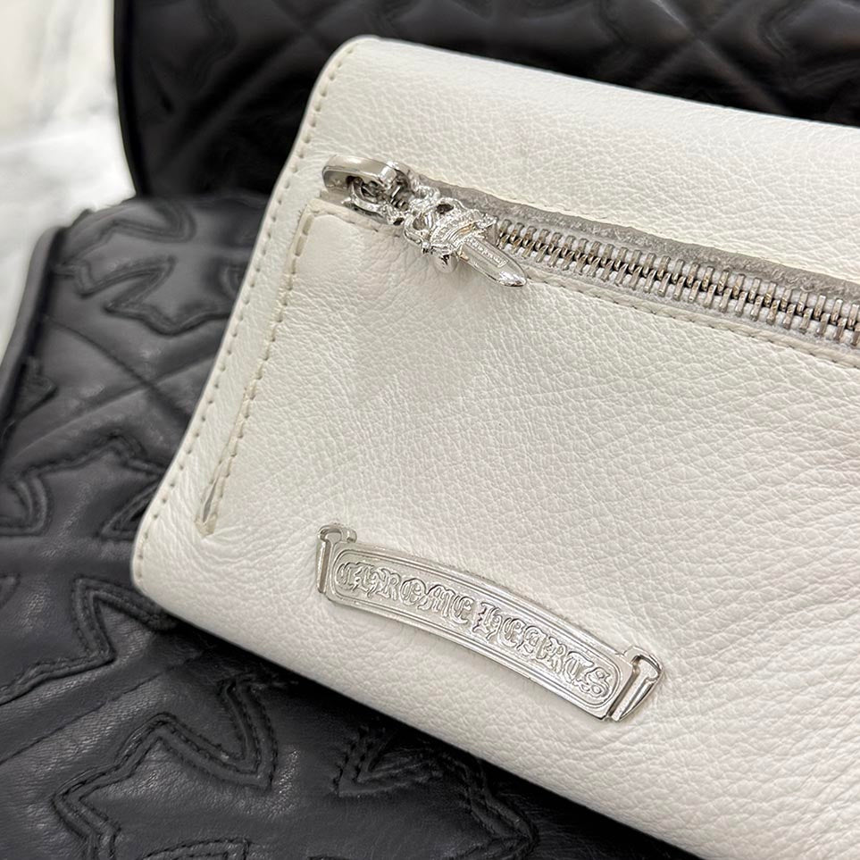 CHROME HEARTS Wave Mini Cross Ball Wallet クロムハーツ ウェイブミニ クロスボール ウォレット