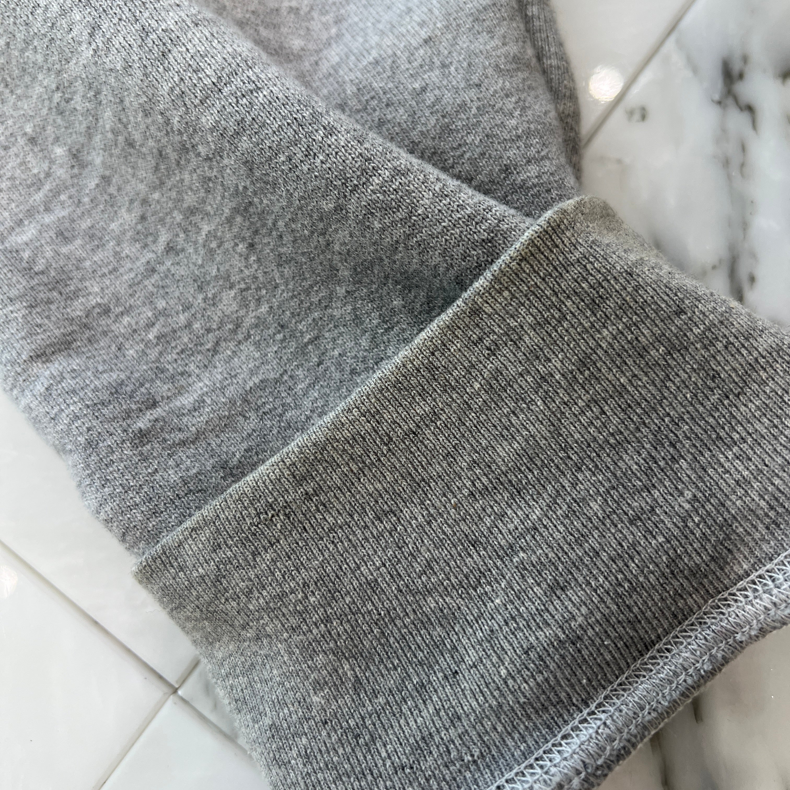 CHROME HEARTS Y NOT Cemetery Cross Leather Patch Sweatshirt Size L クロムハーツ ワイノット セメタリークロス レザーパッチ スウェットシャツ サイズL