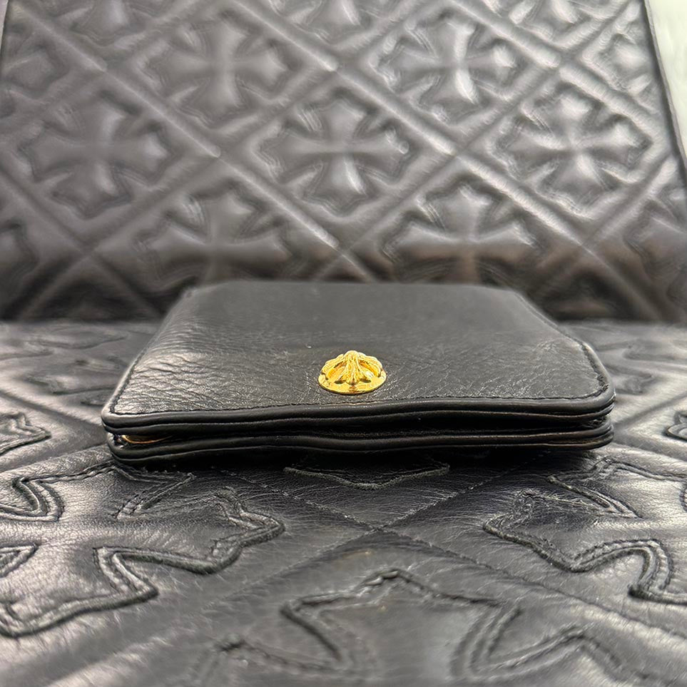 CHROME HEARTS 22K ONE SNAP Leather Wallet クロムハーツ 22K 1スナップ レザーウォレット