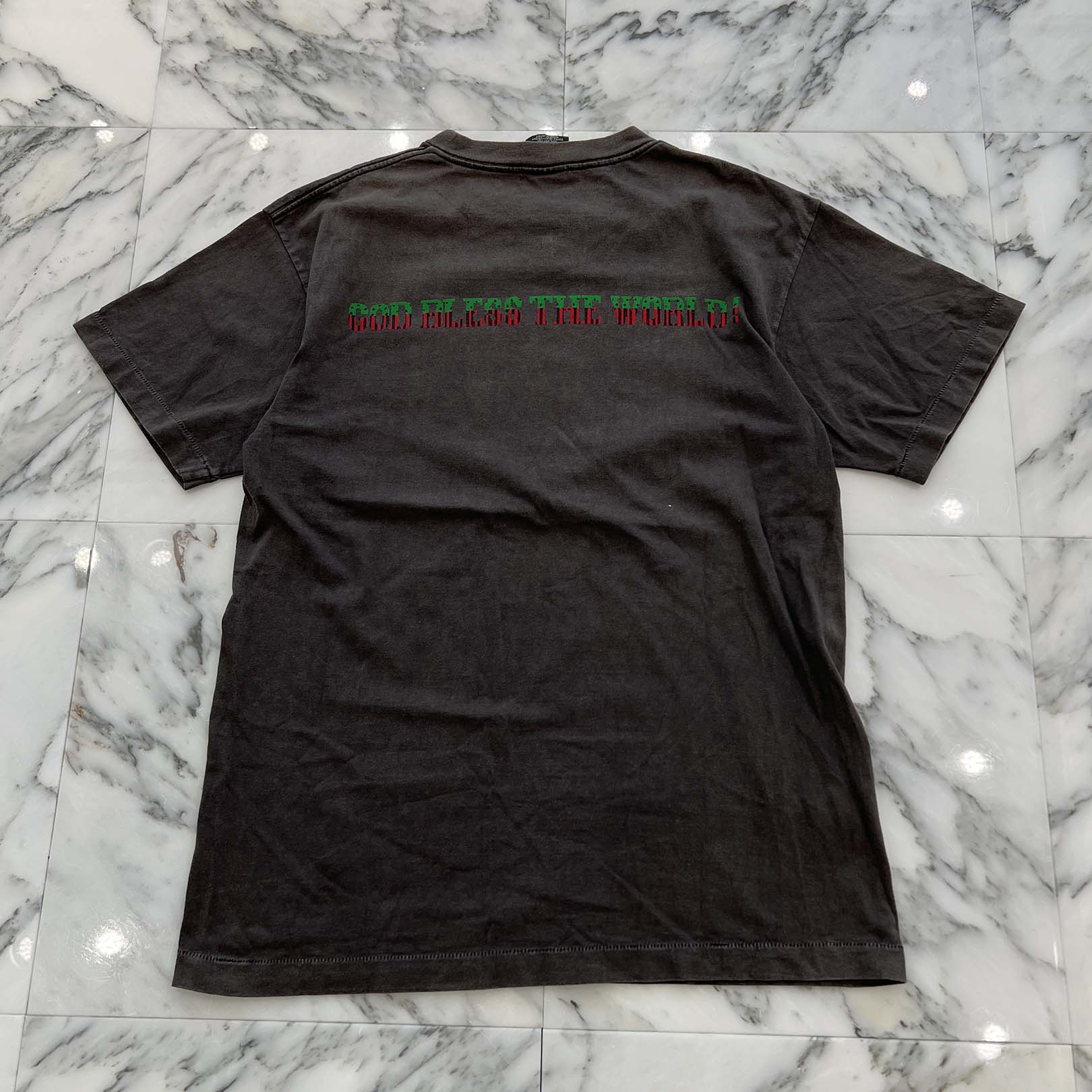 SAINT Mxxxxxx × DENIM TEARS 2021SS "Street Fighter II" Print Tee SM-S21-0000-049 Size L セントマイケル×デニムティアーズ "ストリートファイター II" プリントTシャツ サイズL