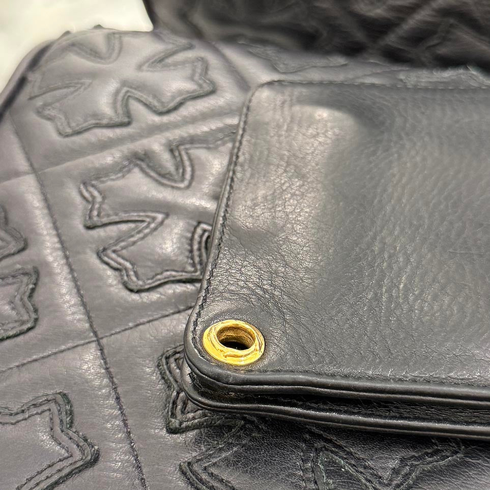 CHROME HEARTS 22K ONE SNAP Leather Wallet クロムハーツ 22K 1スナップ レザーウォレット
