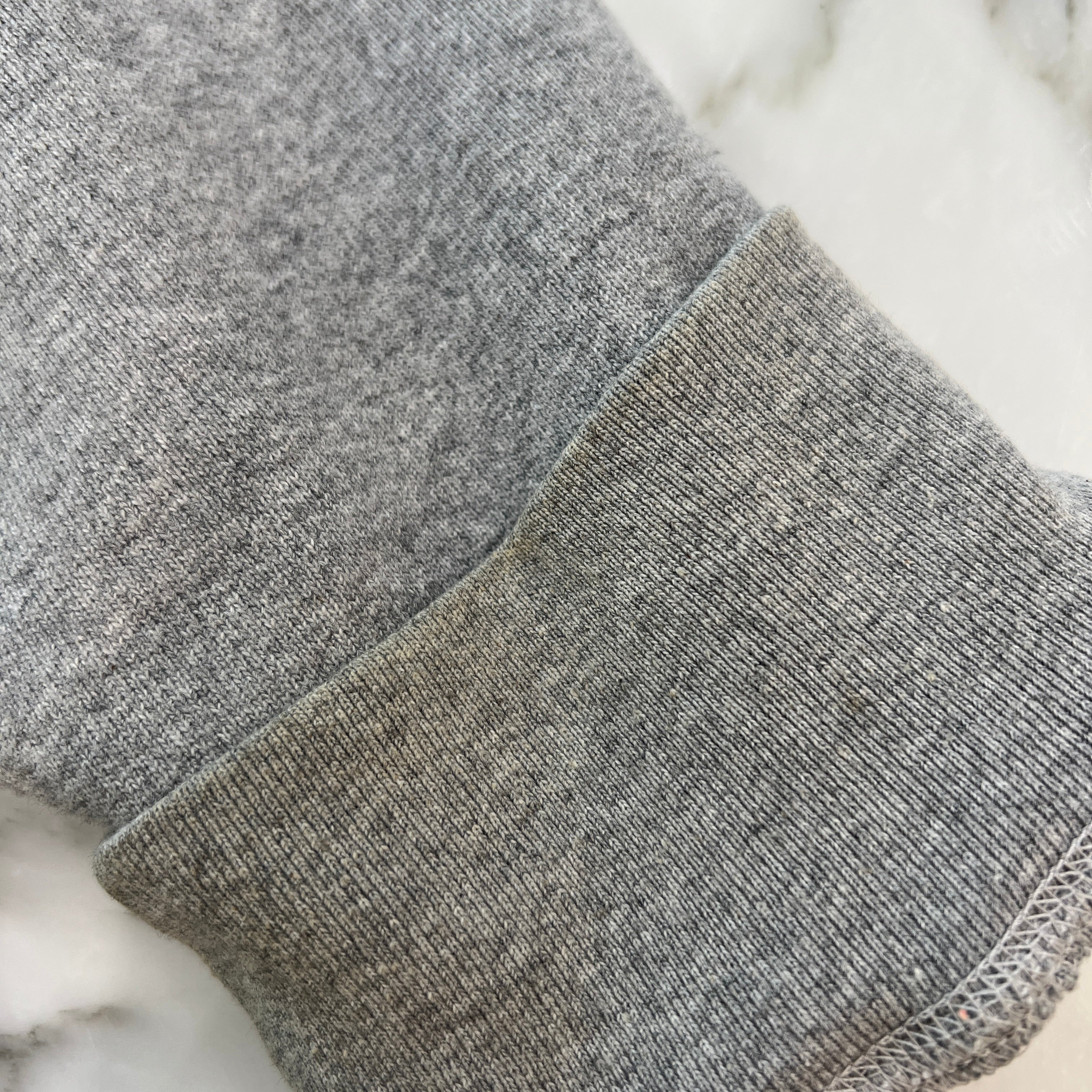 CHROME HEARTS Y NOT Cemetery Cross Leather Patch Sweatshirt Size L クロムハーツ ワイノット セメタリークロス レザーパッチ スウェットシャツ サイズL