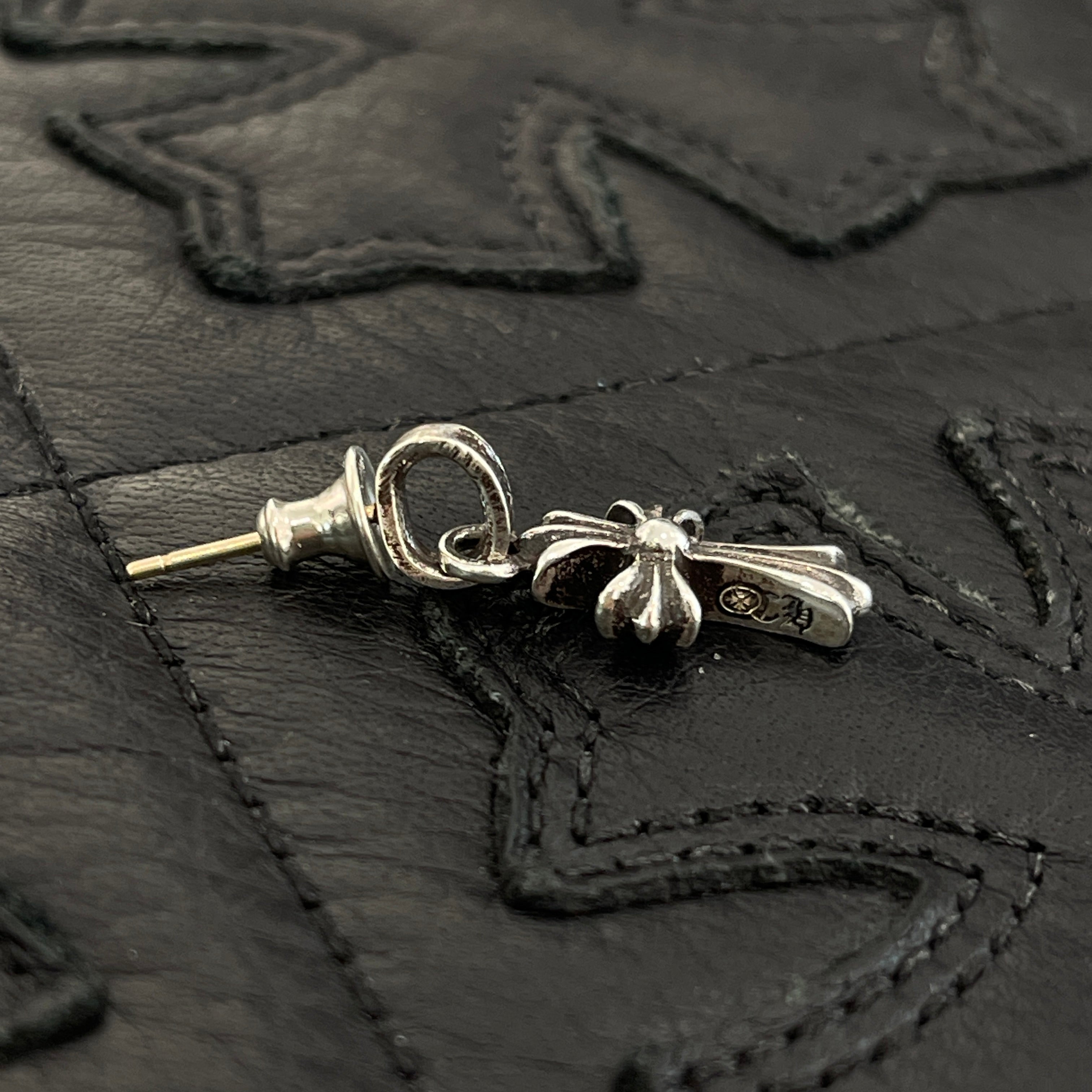 CHROME HEARTS BBY FAT Earrings Pave Diamond クロムハーツ ベイビーファット ピアス パヴェダイヤモンド