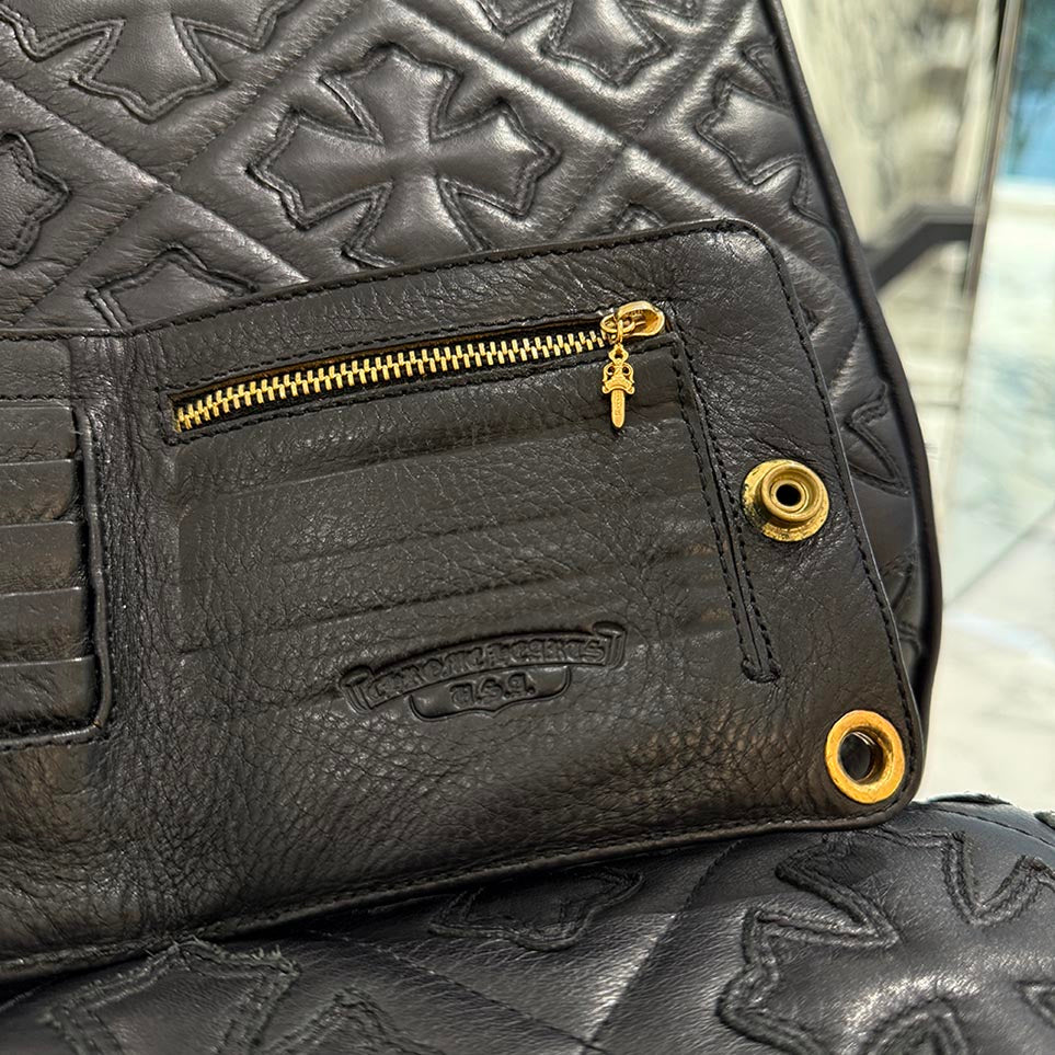 CHROME HEARTS 22K ONE SNAP Leather Wallet クロムハーツ 22K 1スナップ レザーウォレット