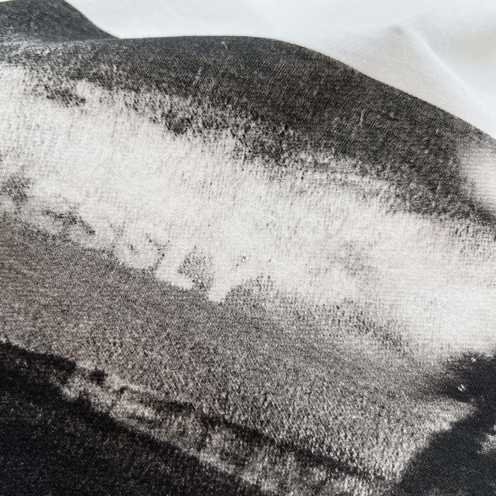 PRADA 2022AW Transfer Print Triangle Patch Long Sleeve Tee UJL44A Size XS プラダ 転写プリントトライアングルワッペンロングスリーブTシャツ サイズXS