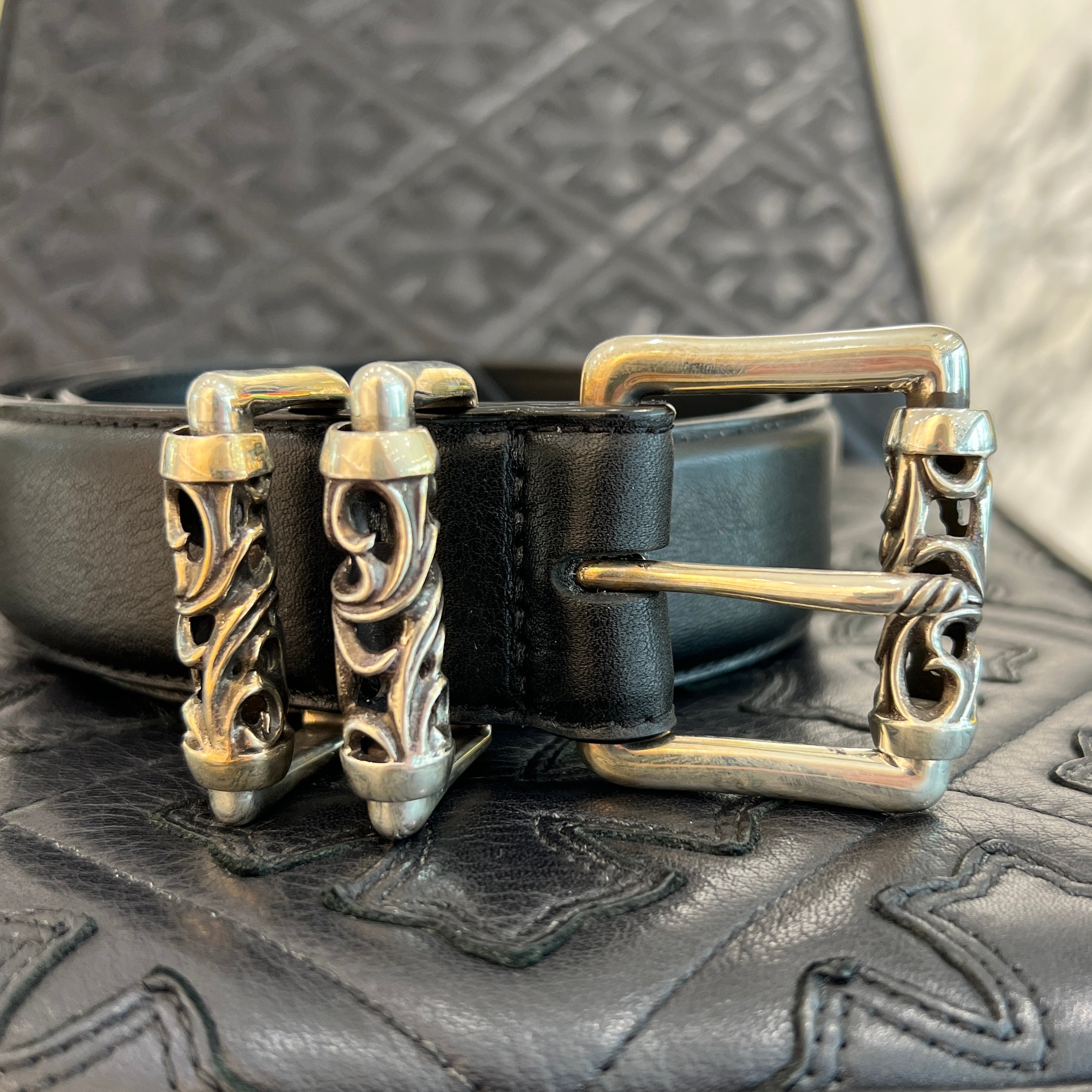 CHROME HEARTS 3PC CELTIC ROLLER BELT 34 Inch クロムハーツ 3
