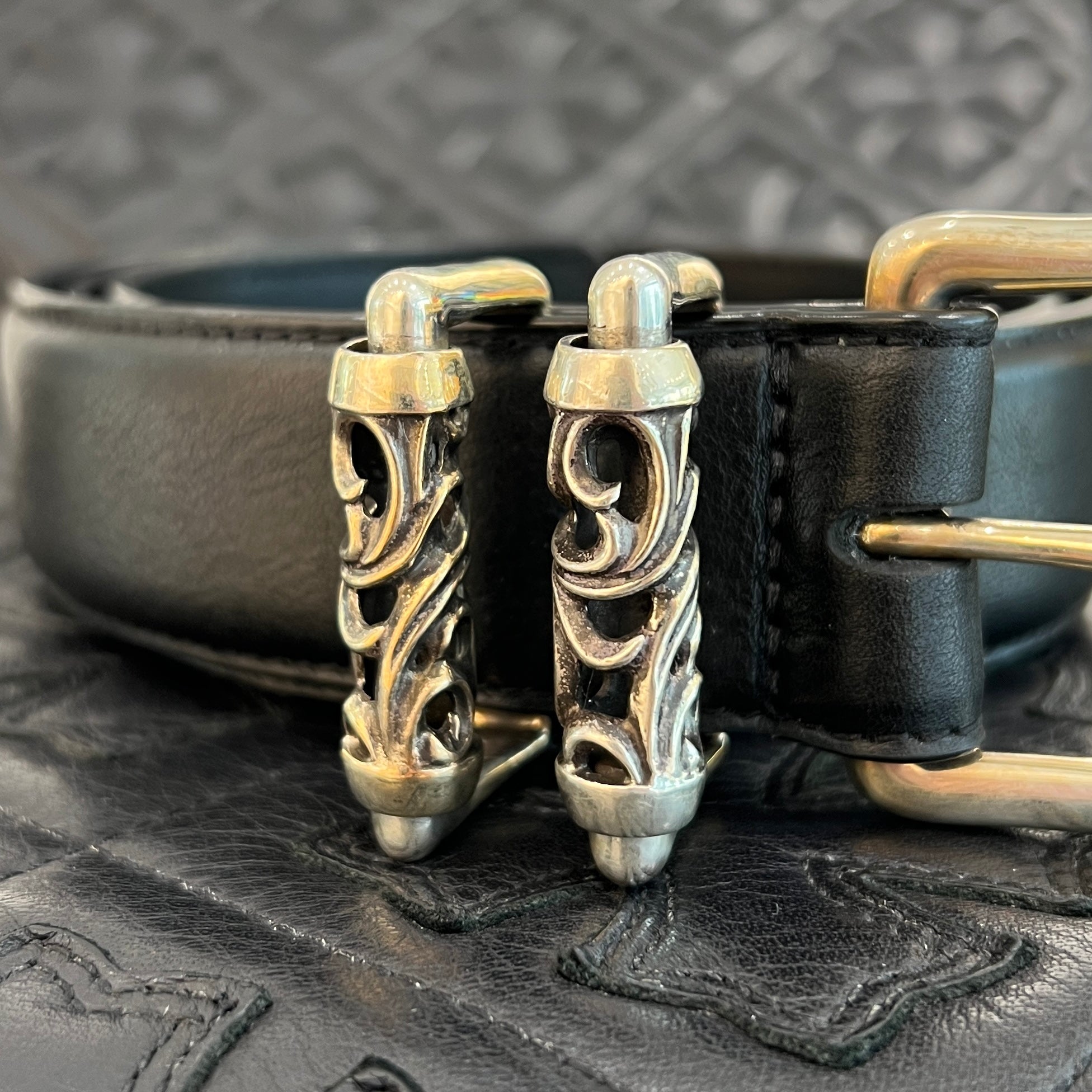 CHROME HEARTS 3PC CELTIC ROLLER BELT 34 Inch クロムハーツ 3ピース
