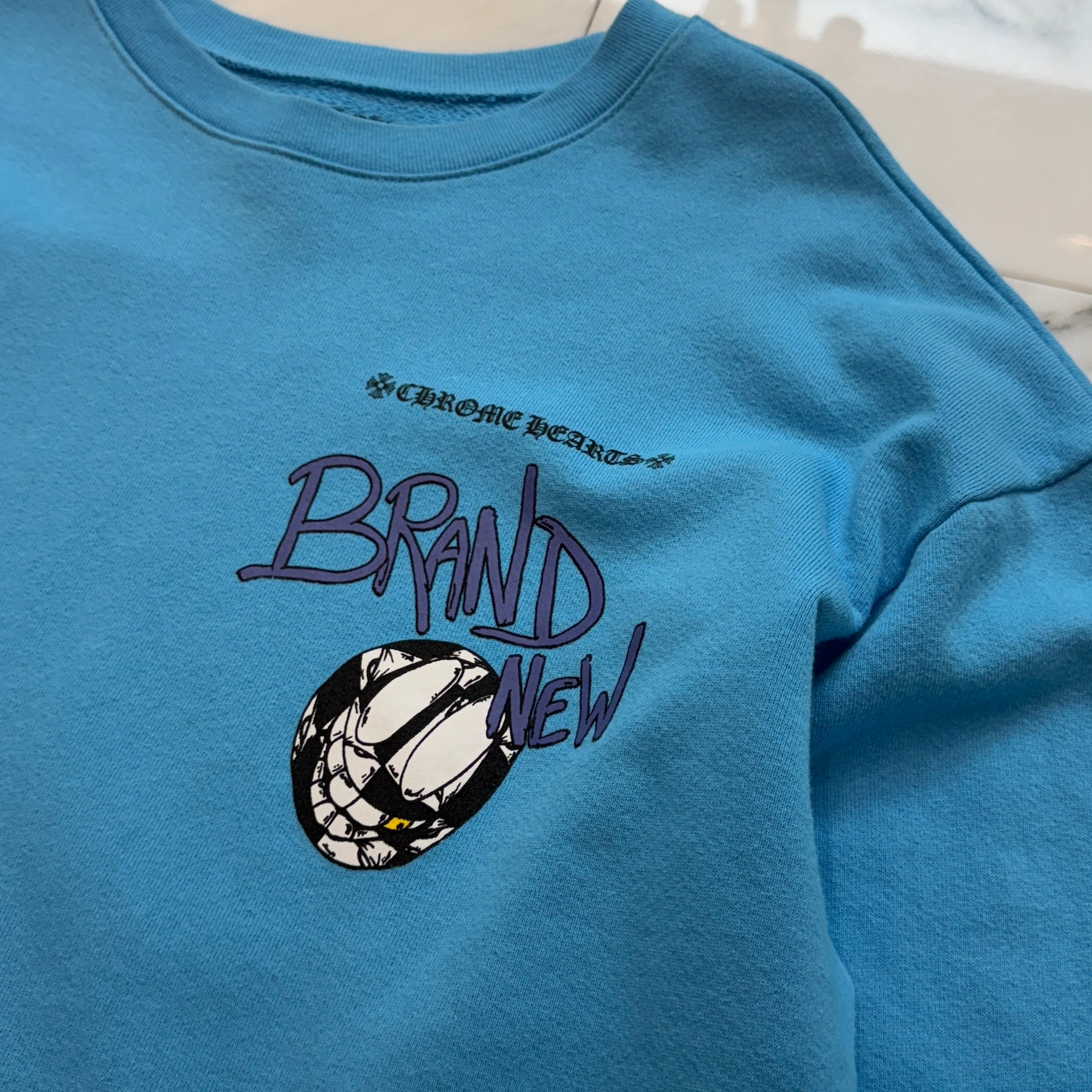 CHROME HEARTS × MATTY BOY 2024SS BRAIN NEW Sweat Shirt Size XL クロムハーツ × マッティボーイ ブレインニュー スウェットシャツ サイズXL