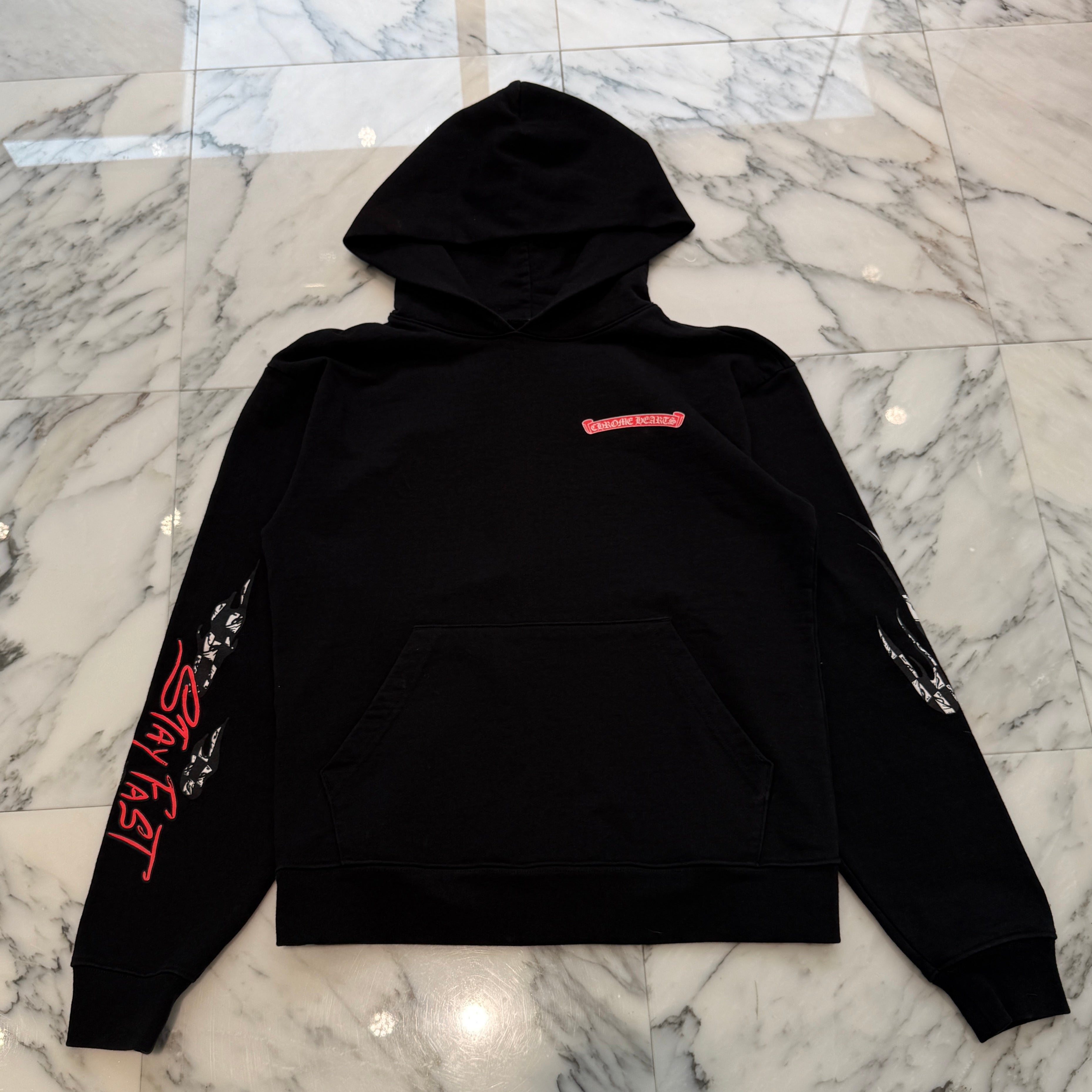 CHROME HEARTS × MATTY BOY PPO STAY FAST RACE TEAM Pullover Hoodie Size S クロムハーツ × マッティボーイ PPO スティファスト レースチーム プルオーバーフーディー サイズS