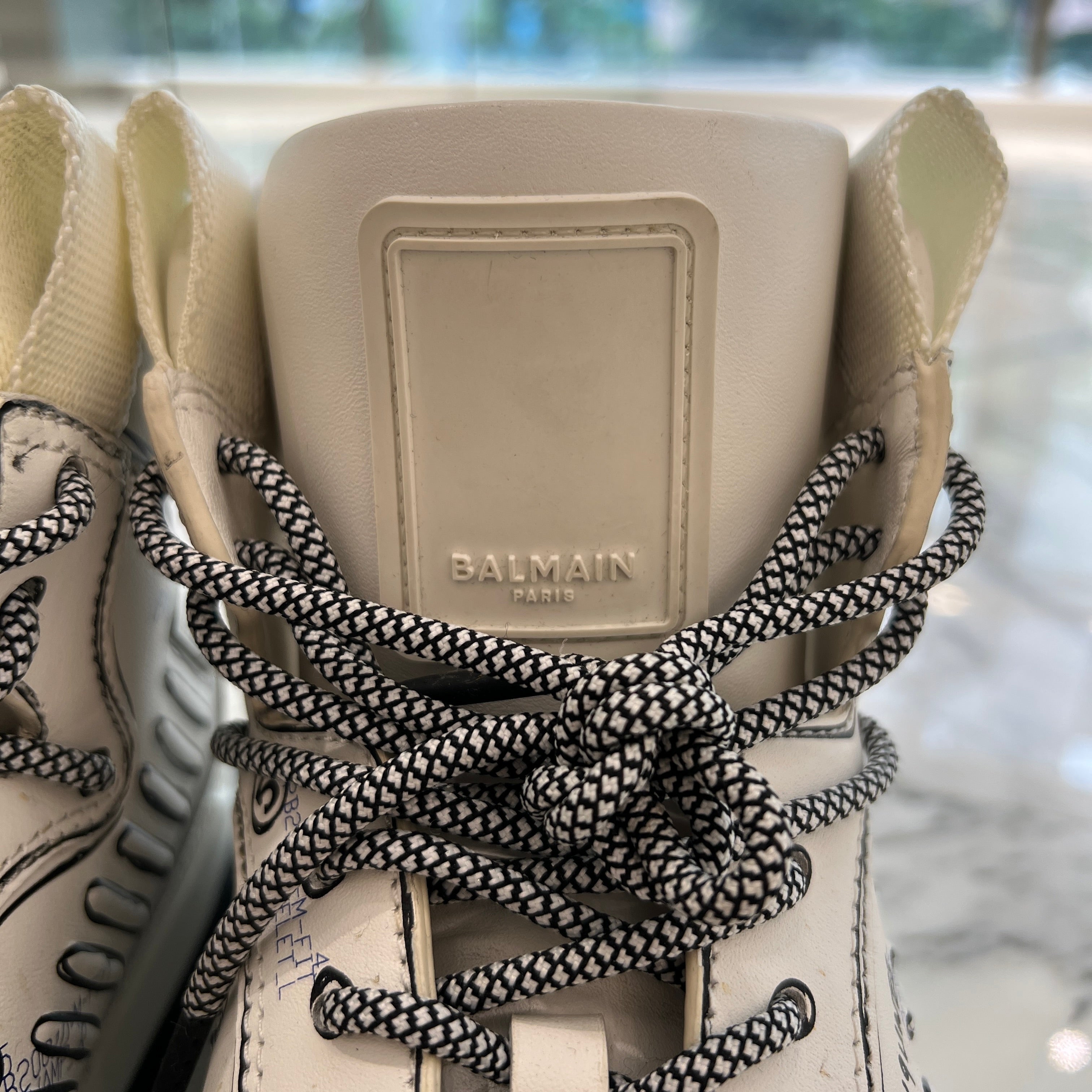 BALMAIN B BALL Body Graffiti High Cut Sneakers Size US12（30cm）バルマン Bボール ボディグラフィティ ハイカットスニーカー サイズUS12（30cm）