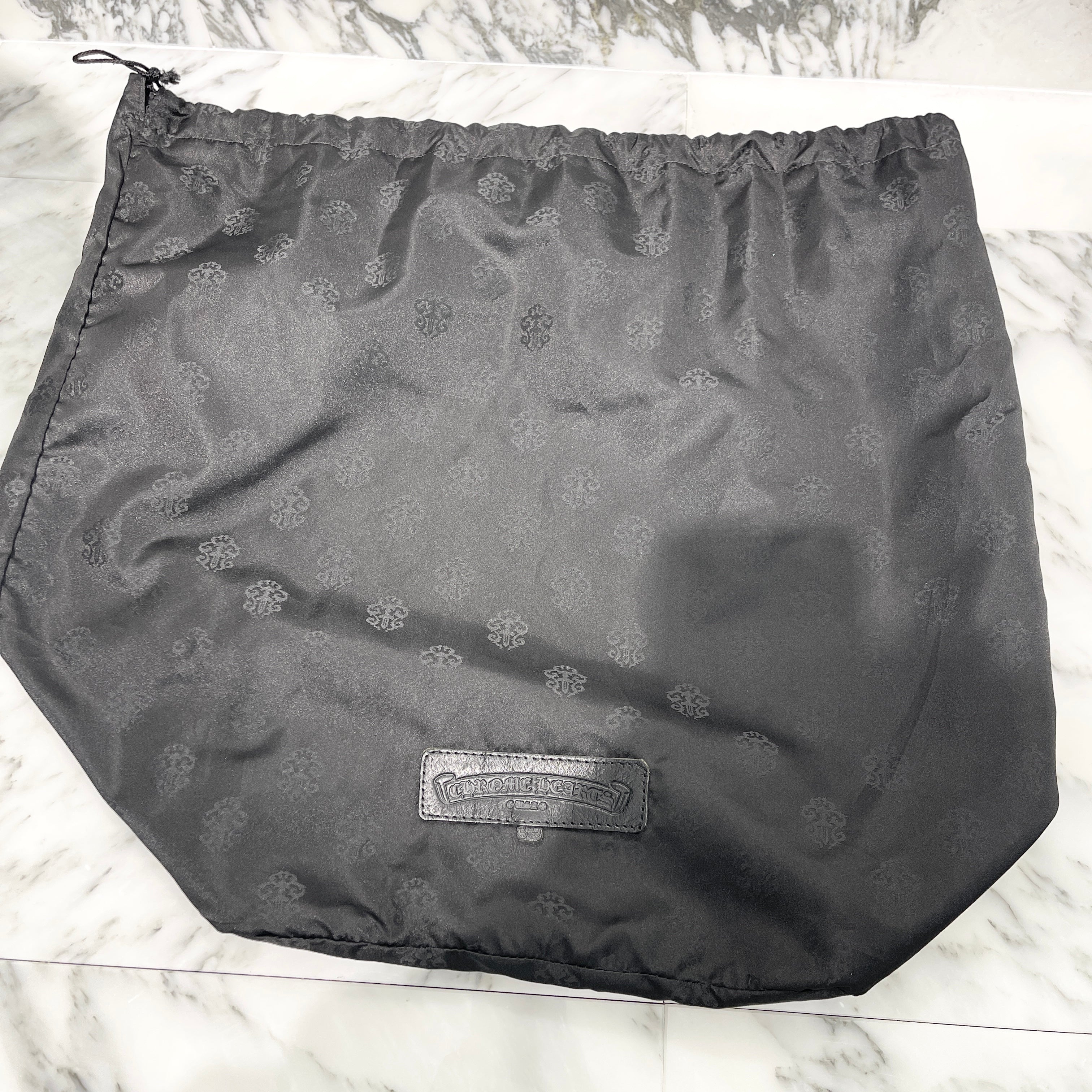 CHROME HEARTS 1 Cross Leather Patch Small CH Cross FS Leather Tote Bag クロムハーツ 1クロス レザーパッチ スモールCHクロス FSレザートートバッグ