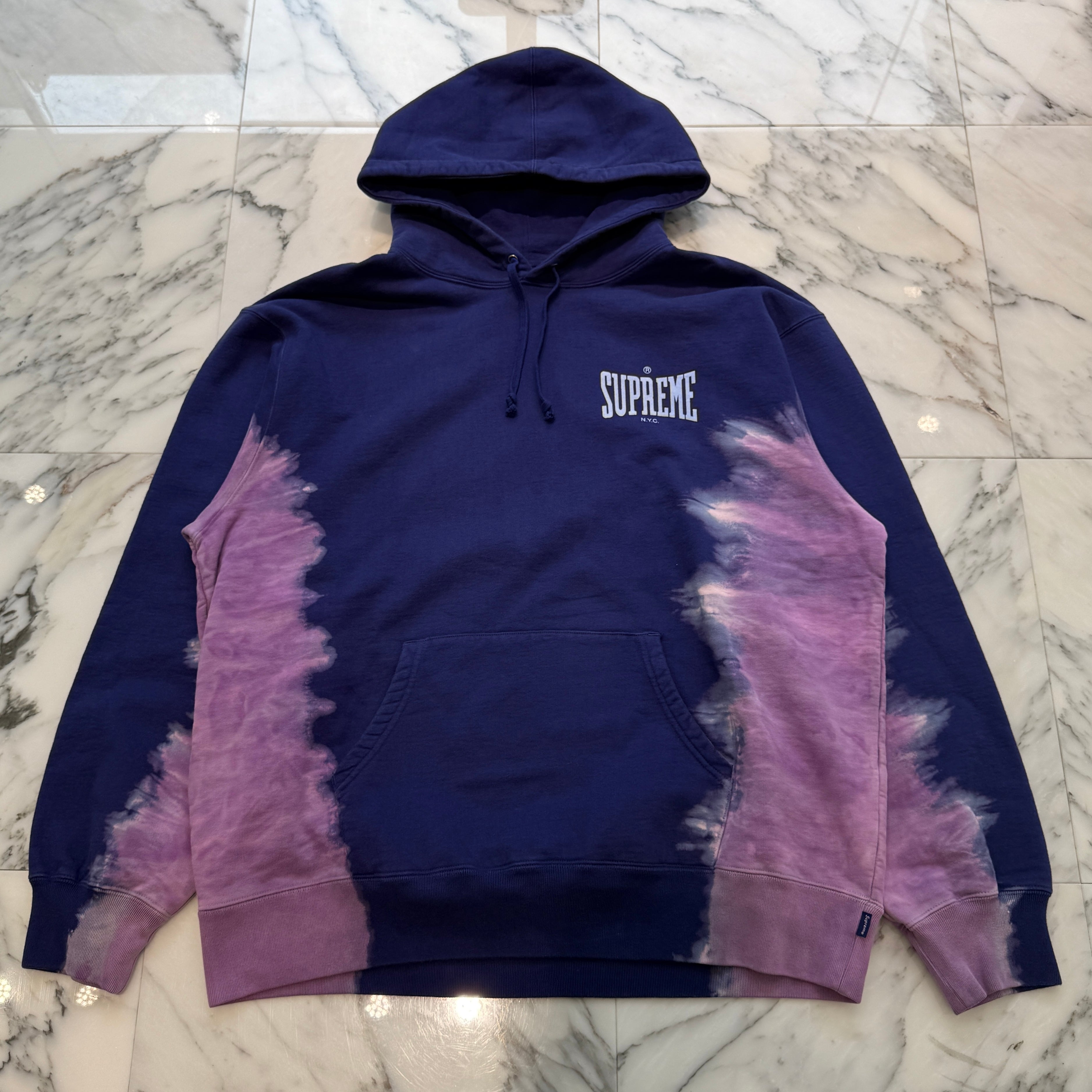 Supreme 2021AW Bleached Hooded Sweatshirt Size XL シュプリーム ブリーチド フーデッドスウェットシャツ サイズXL