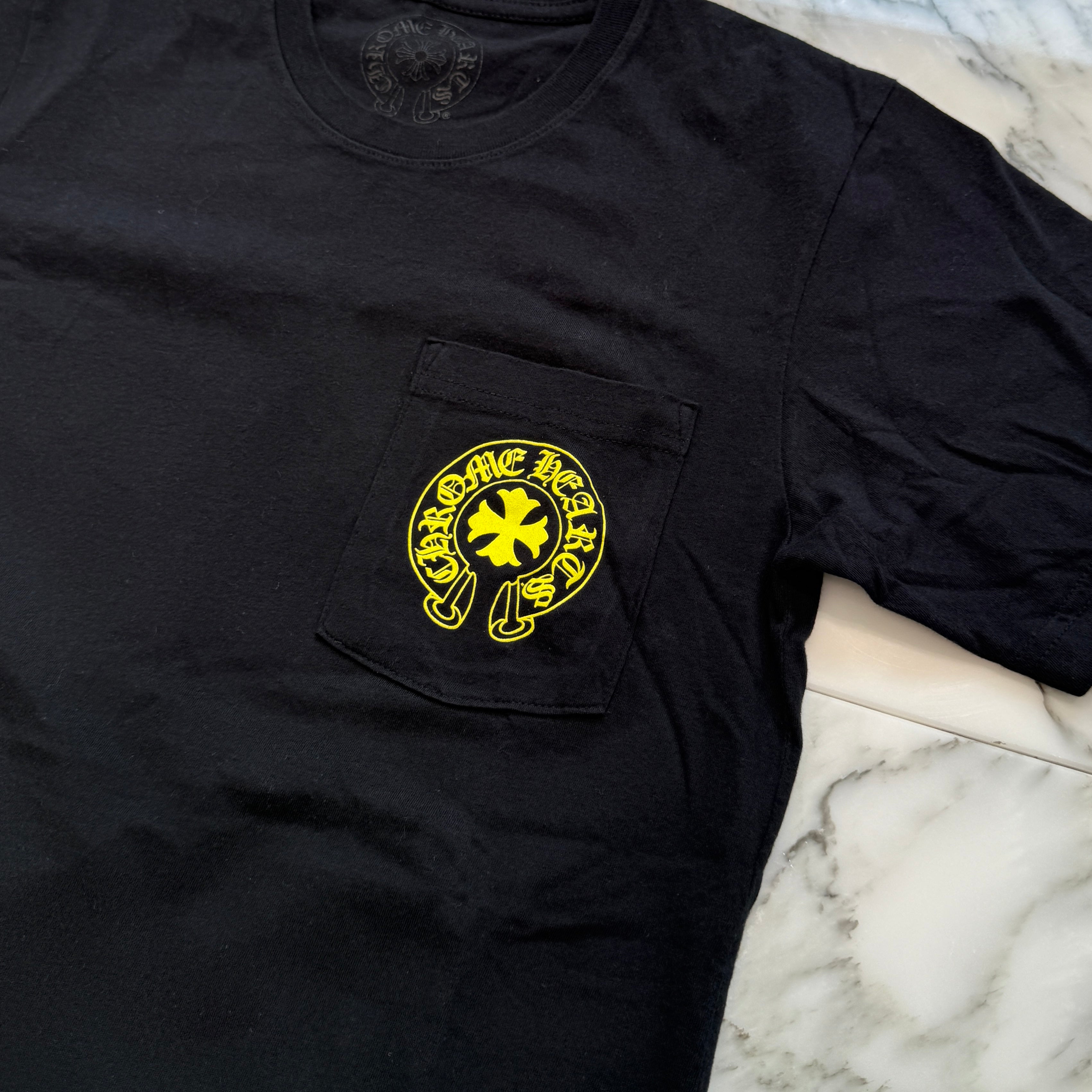 CHROME HEARTS Made In Hollywood Vertical Logo Tee Size S クロムハーツ メイドインハリウッド ヴァーティカルロゴ Tシャツ サイズS