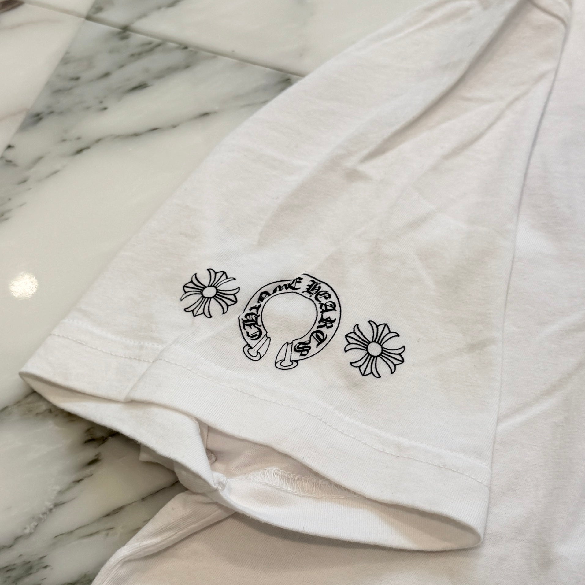 CHROME HEARTS MLTCOL CEM CRS Tee Size M クロムハーツ マルチカラー セメタリークロス Tシャツ サイズM